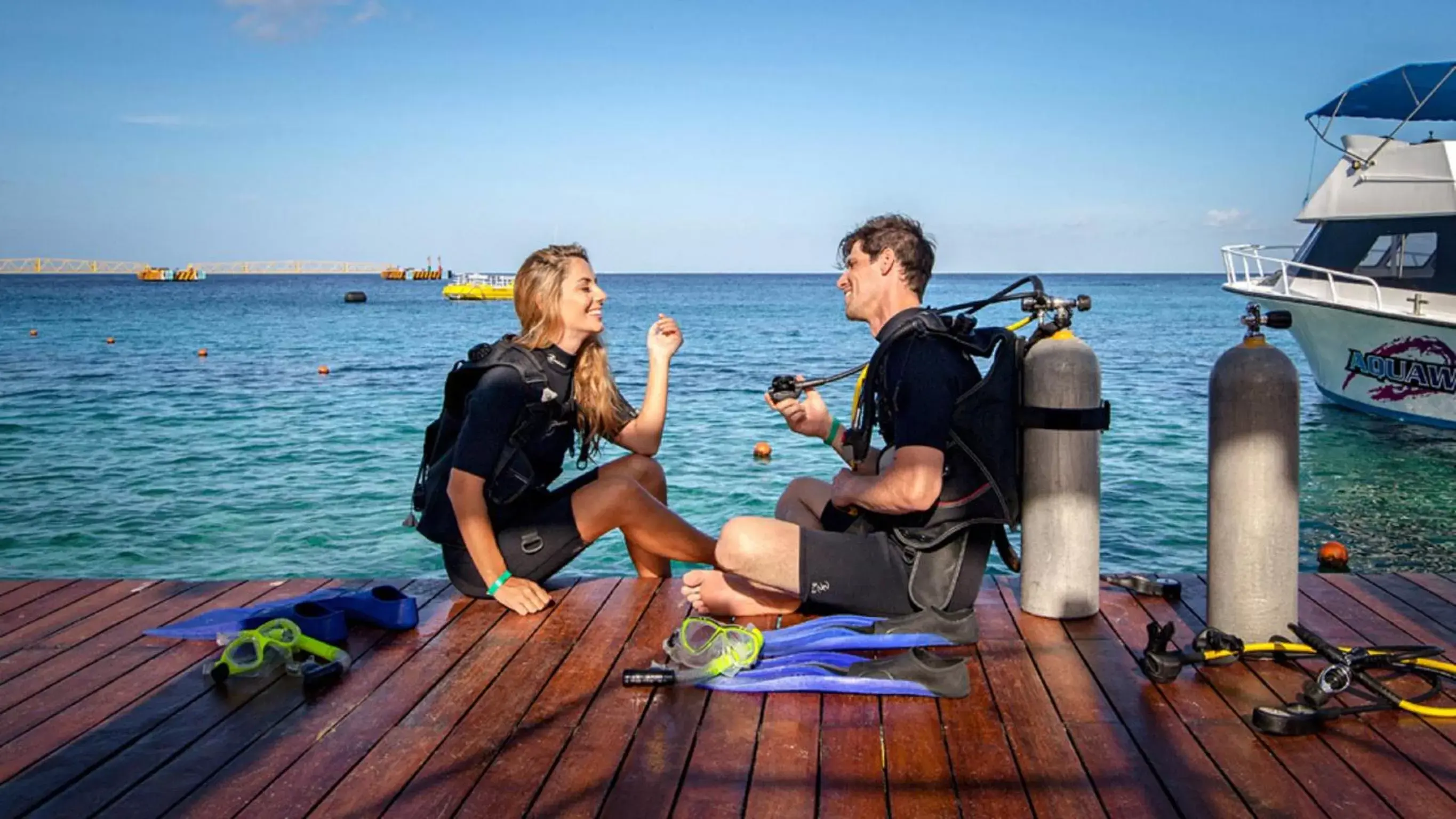 Diving in Grand Park Royal Cozumel