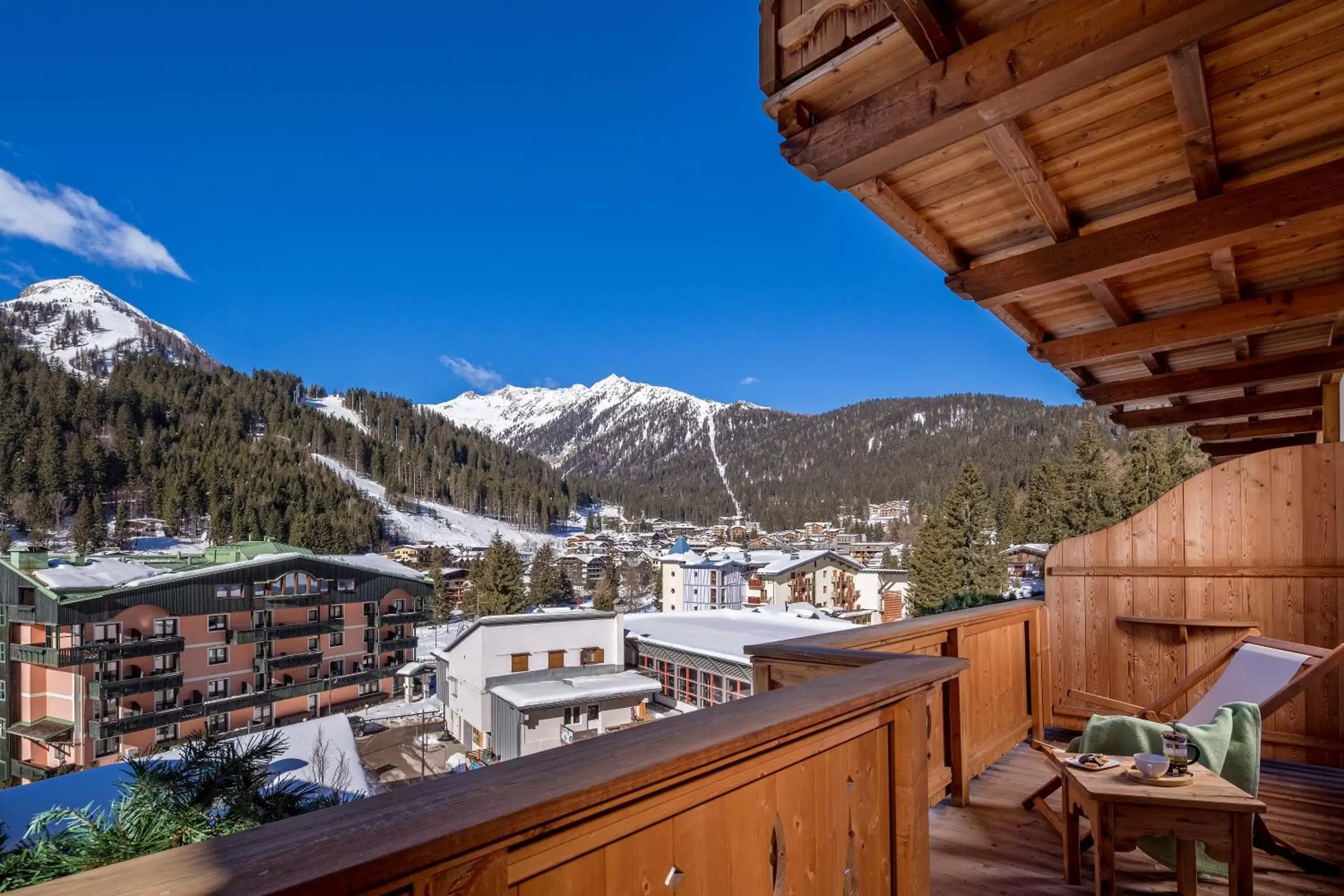 Balcony/Terrace in Hotel Chalet Del Sogno