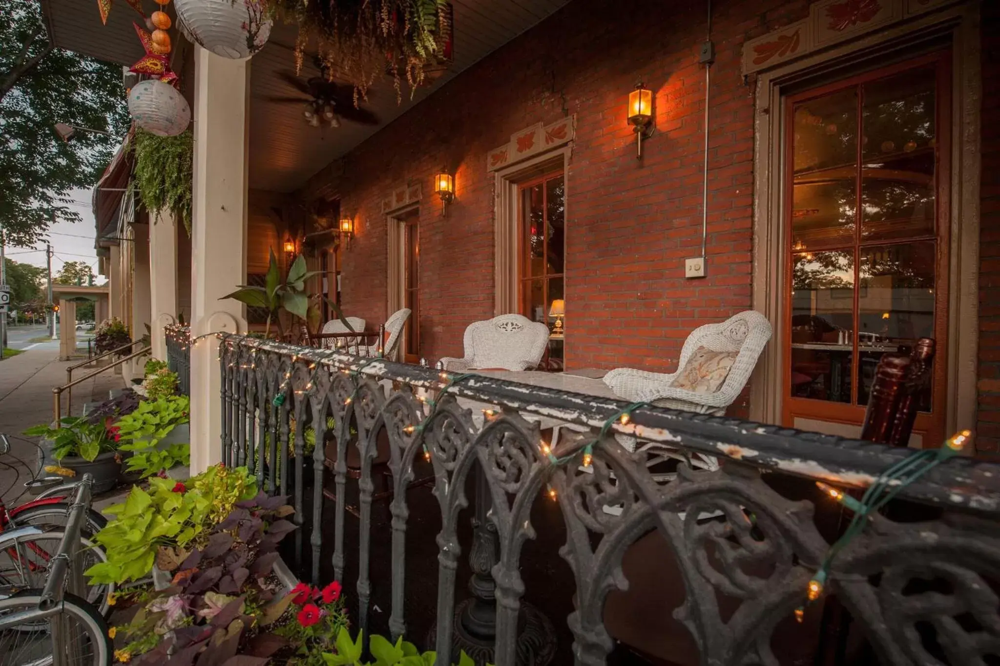 Balcony/Terrace in The Inn at Saratoga