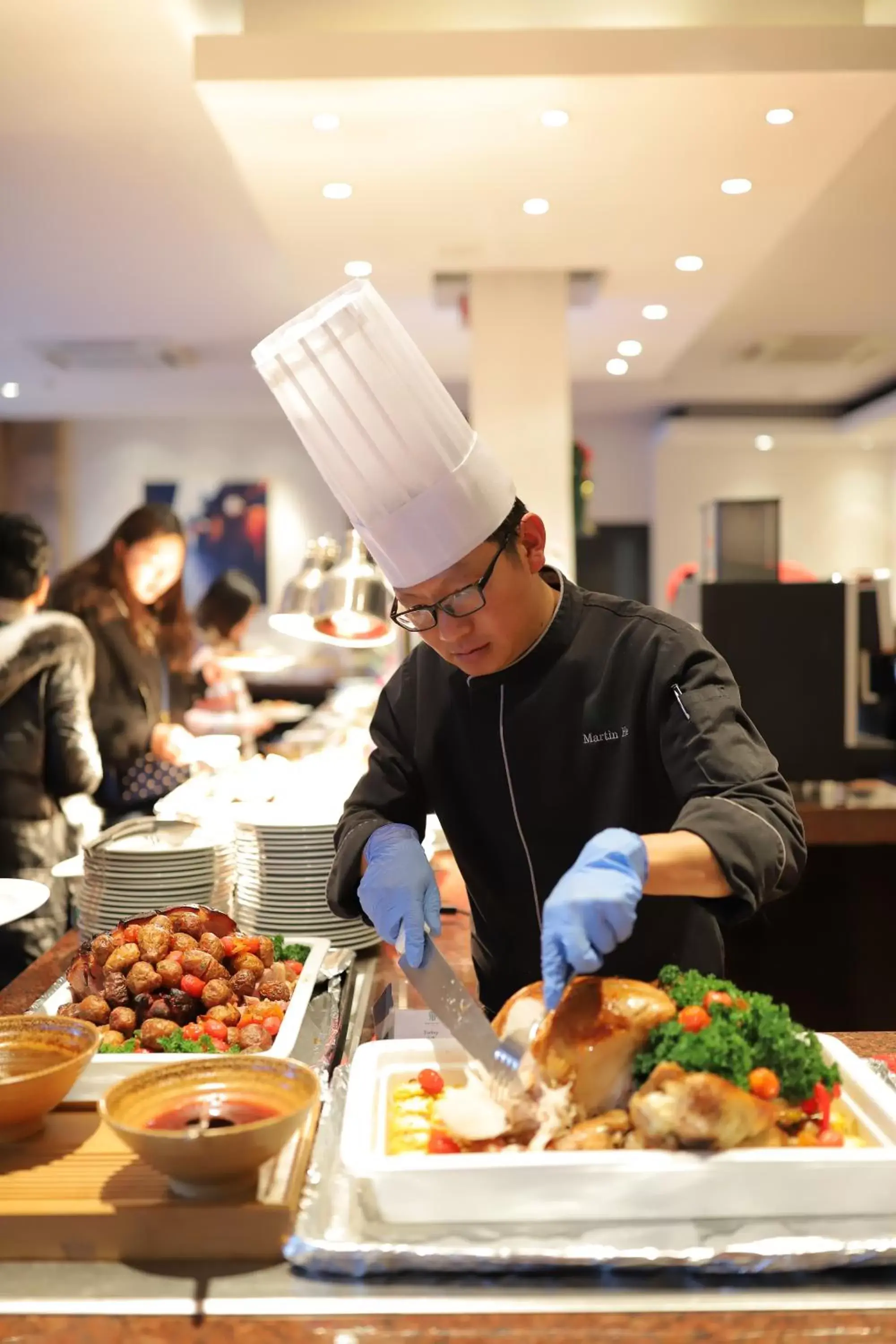 Breakfast, Staff in Banyan Tree Lijiang