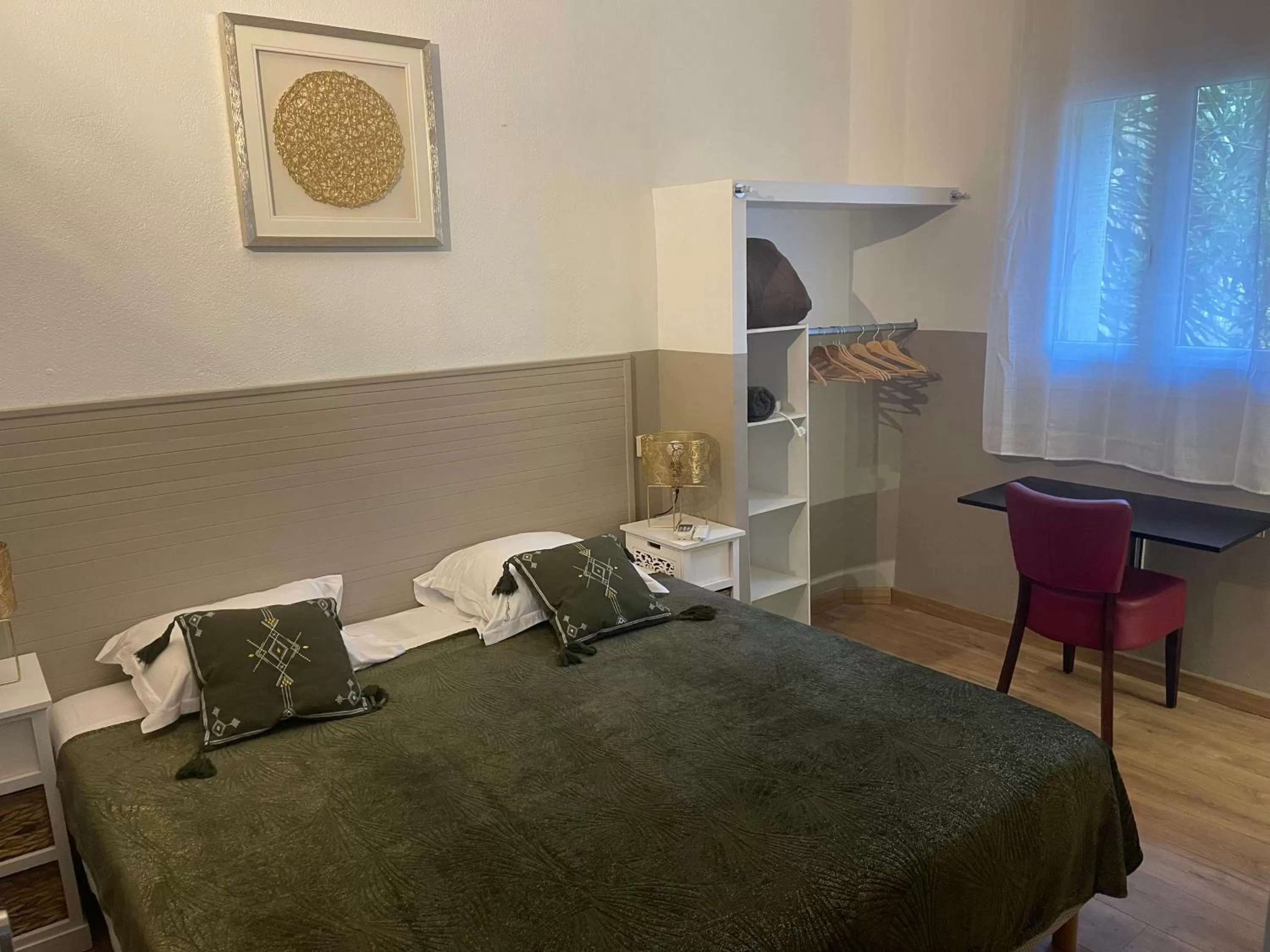 Bedroom in Restaurant - Chambres d'Hôtes Terra Bella Lecci