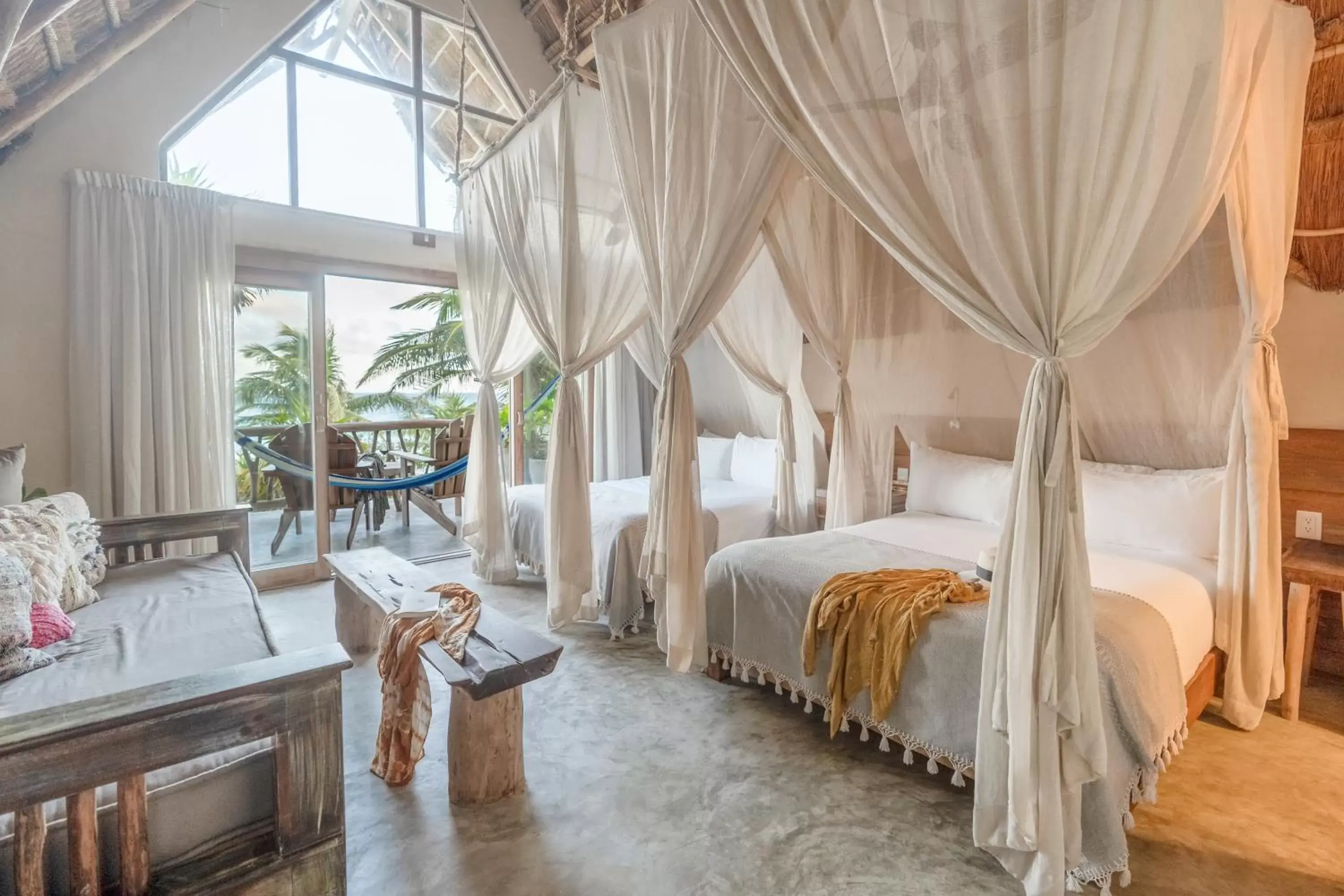 Bed in Ahau Tulum