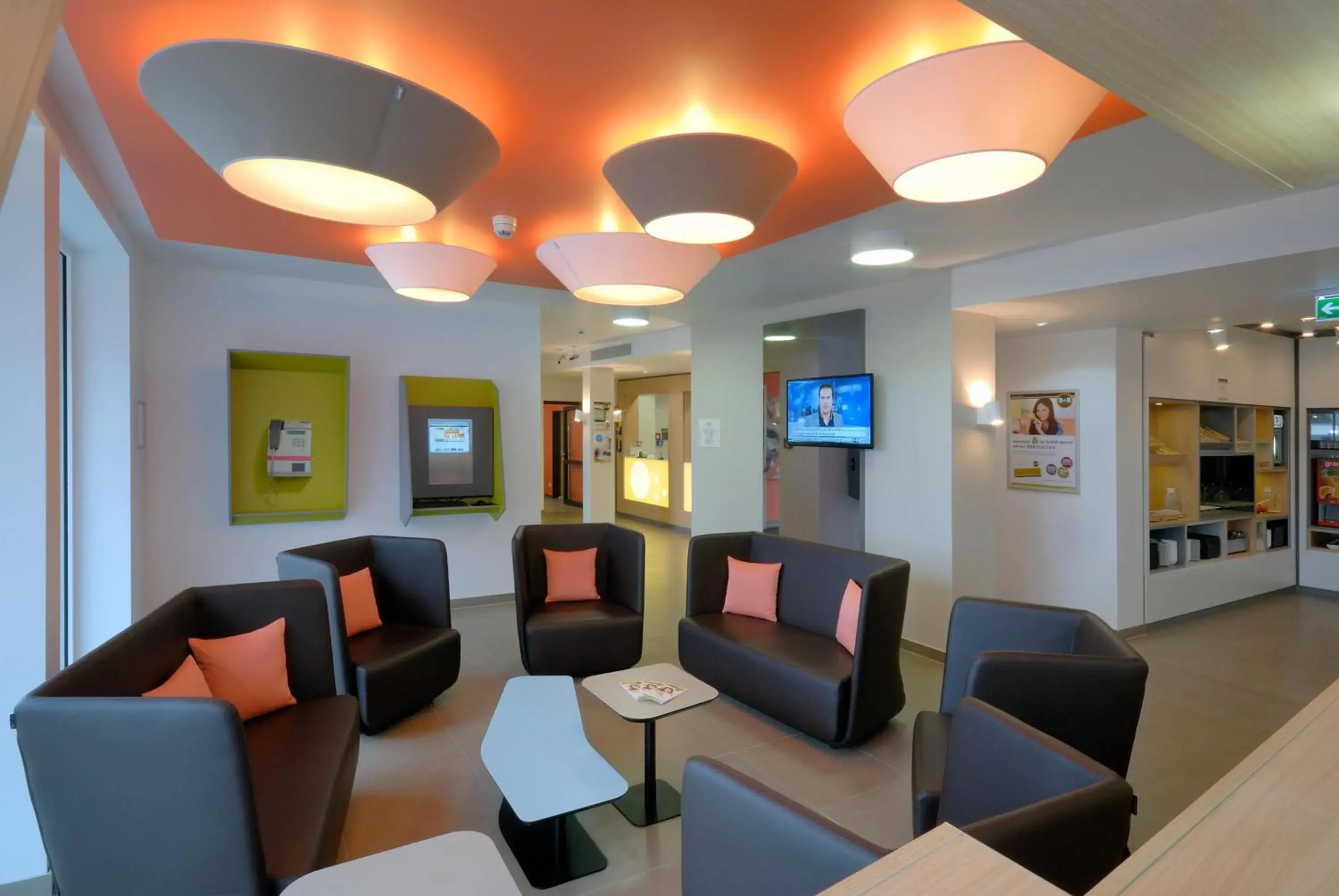 Lobby or reception, Seating Area in B&B Hotel Böblingen