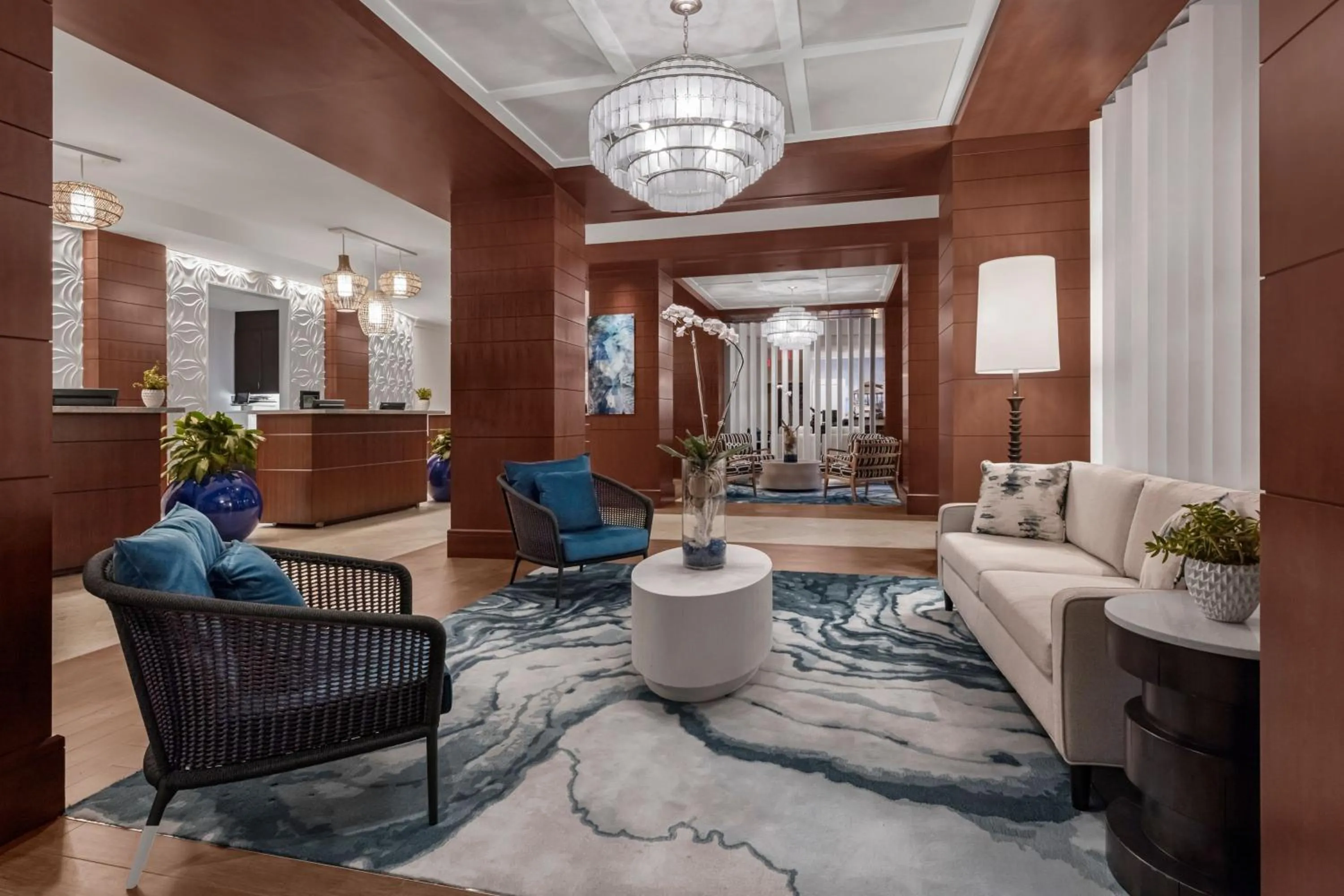 Lobby or reception in Marriott's Oceana Palms