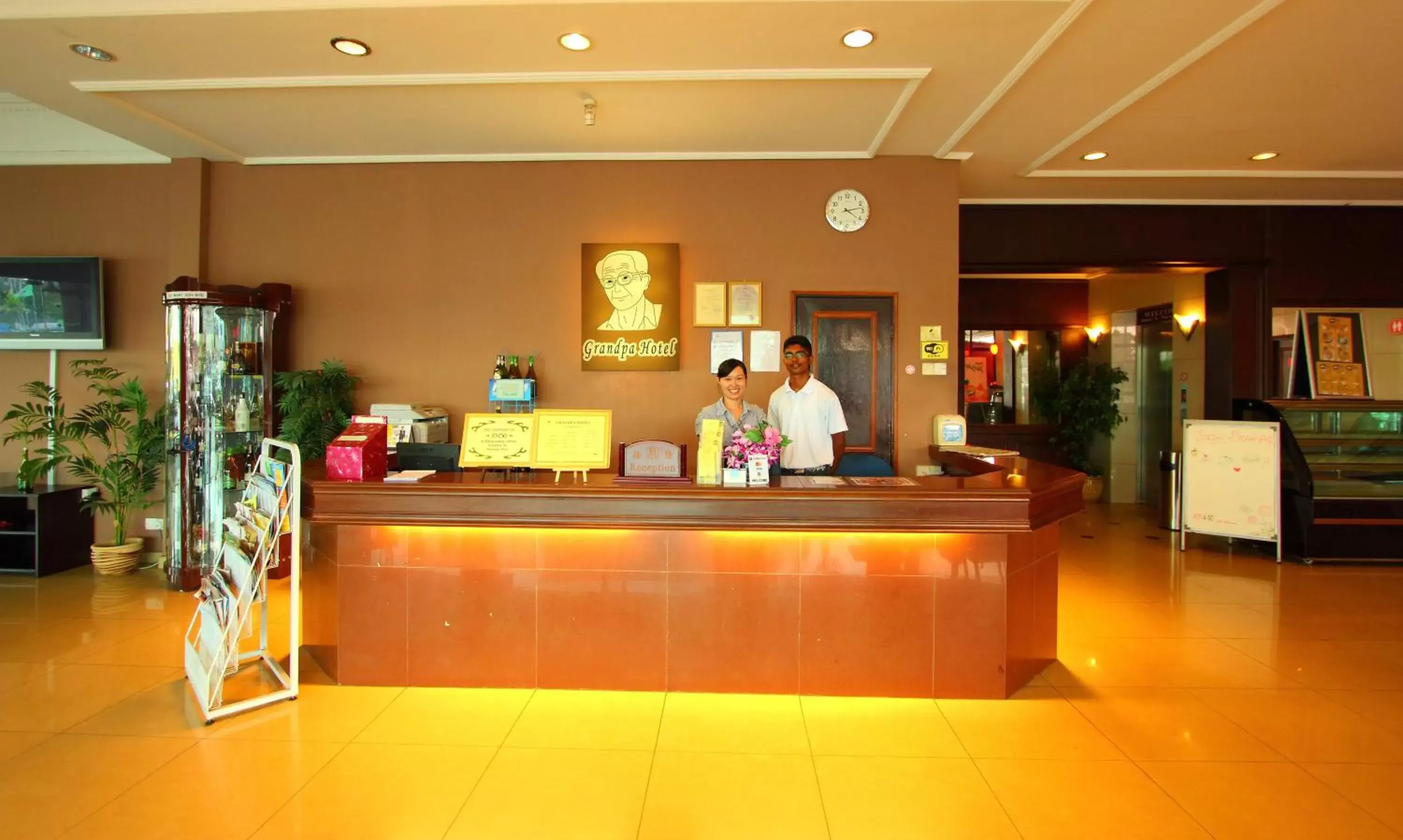 Lobby or reception, Lobby/Reception in Grandpa Hotel