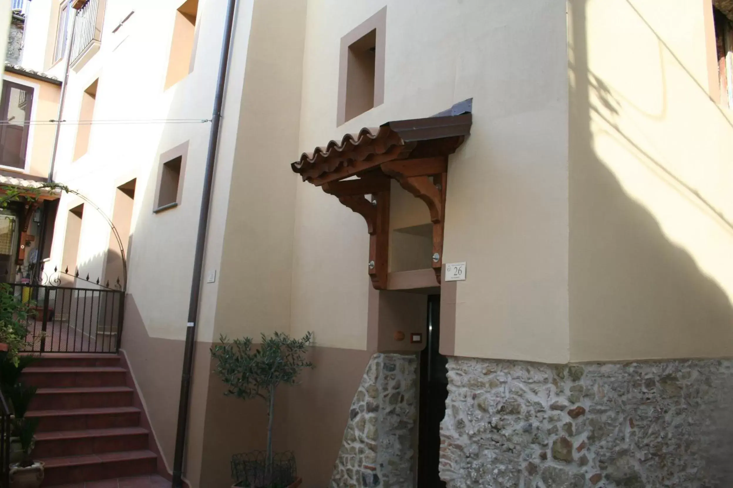 Facade/entrance in B&B Del Borgo