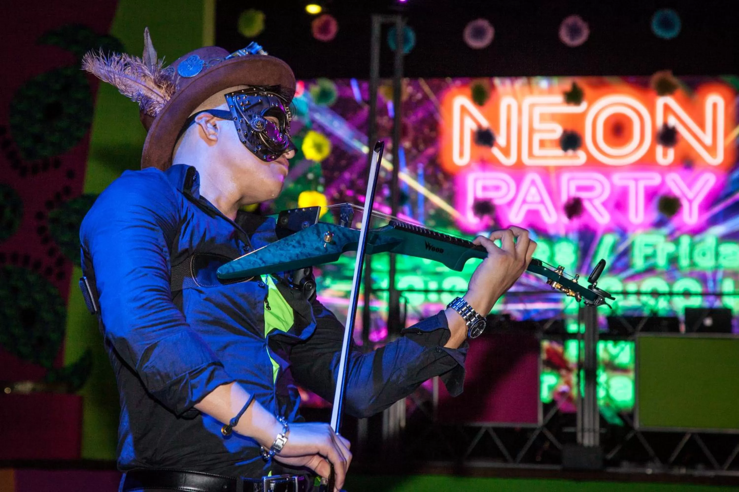 Evening entertainment in Riu Playacar - All Inclusive