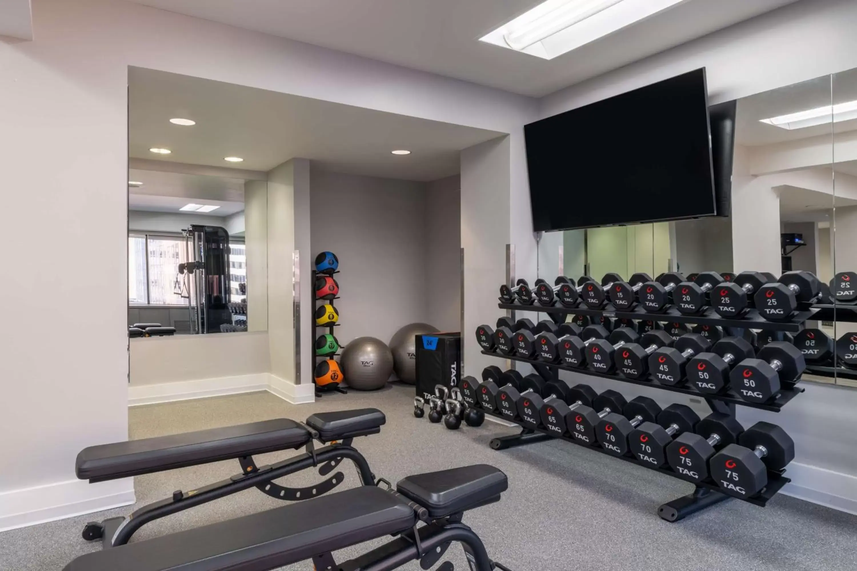 Fitness centre/facilities, Fitness Center/Facilities in Hilton San Francisco Financial District