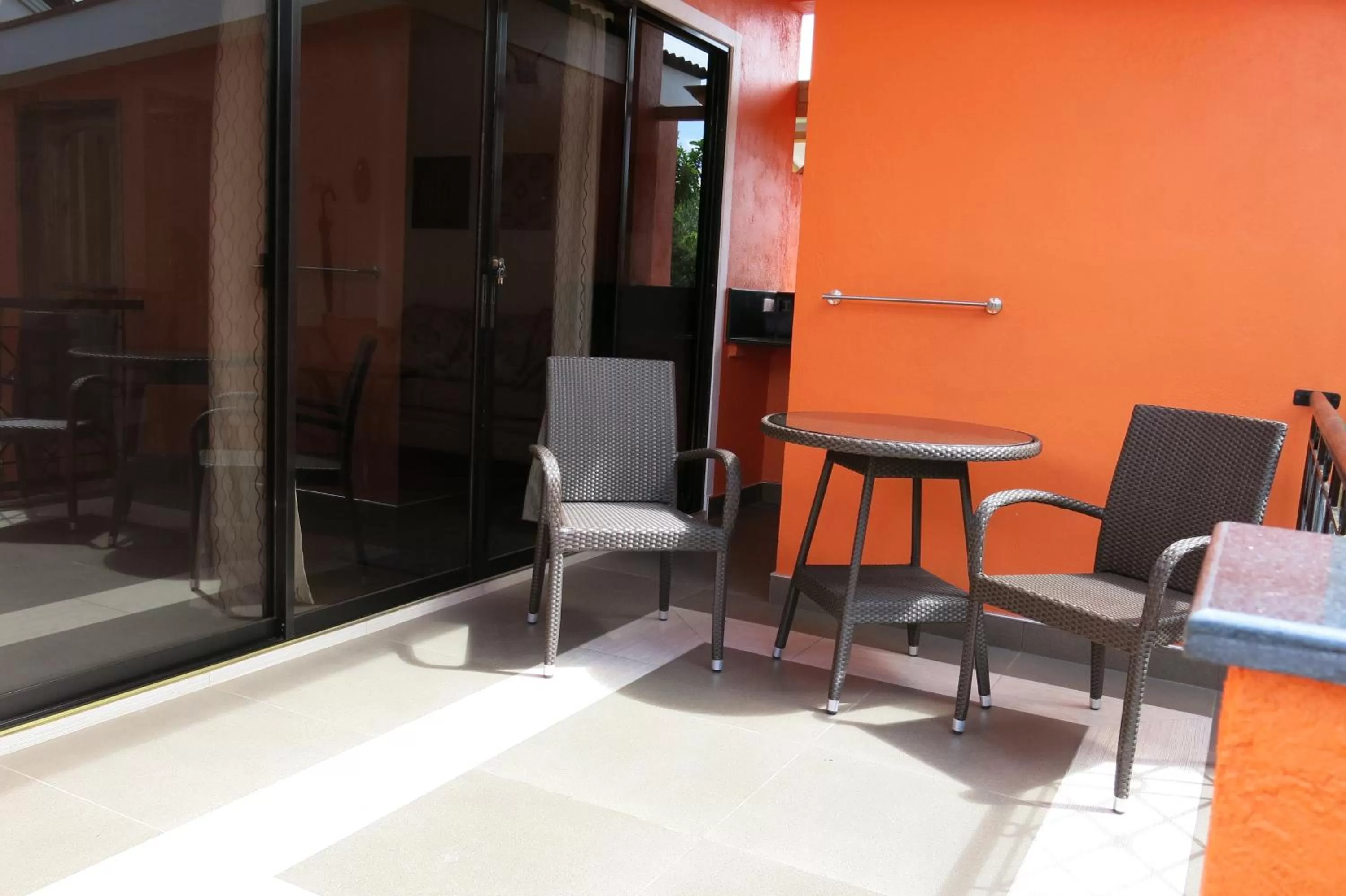 Balcony/Terrace in Alona's Coral Garden Resort (Adult-Only)