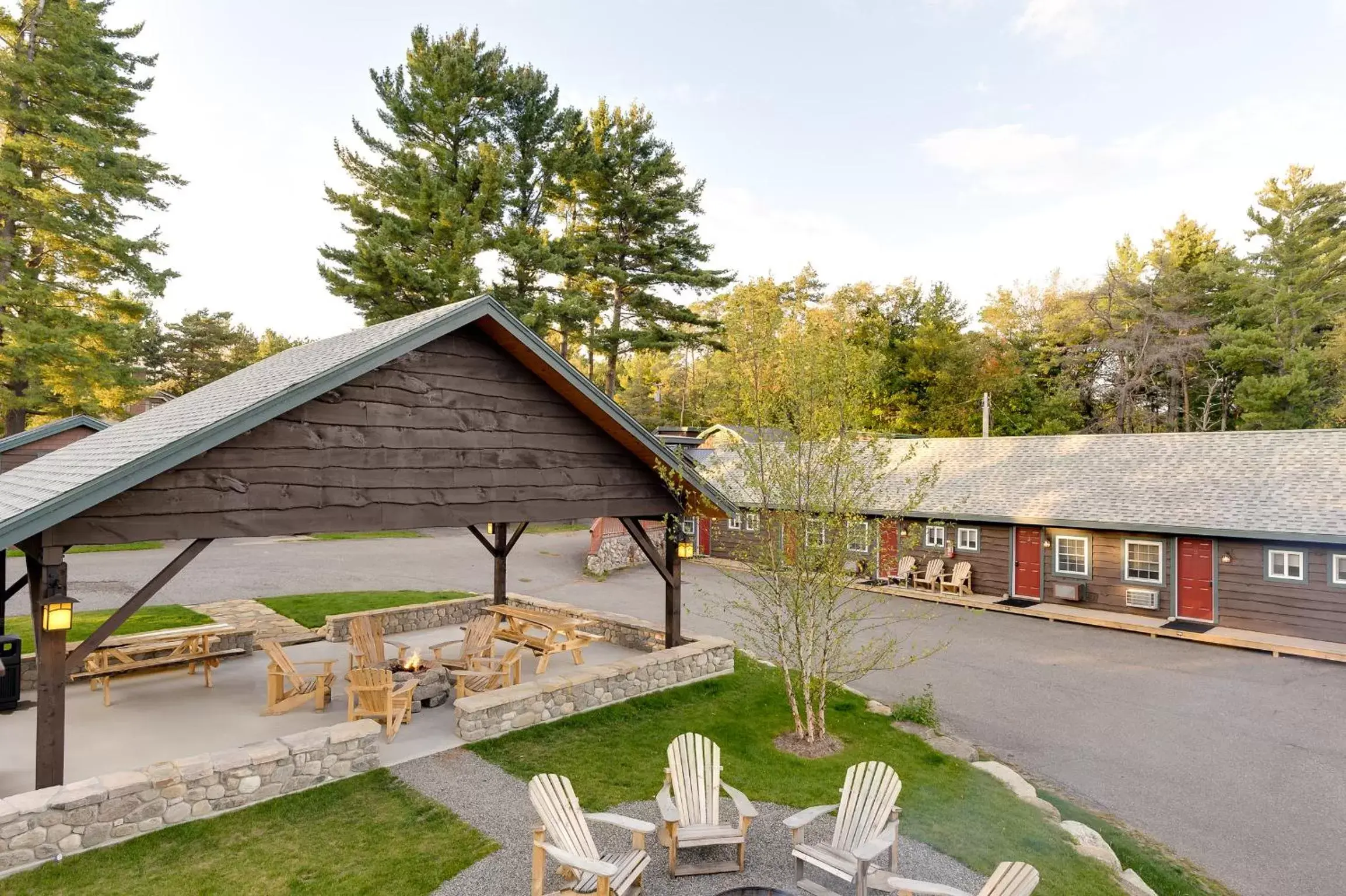 Property building in Cobble Mountain Lodge