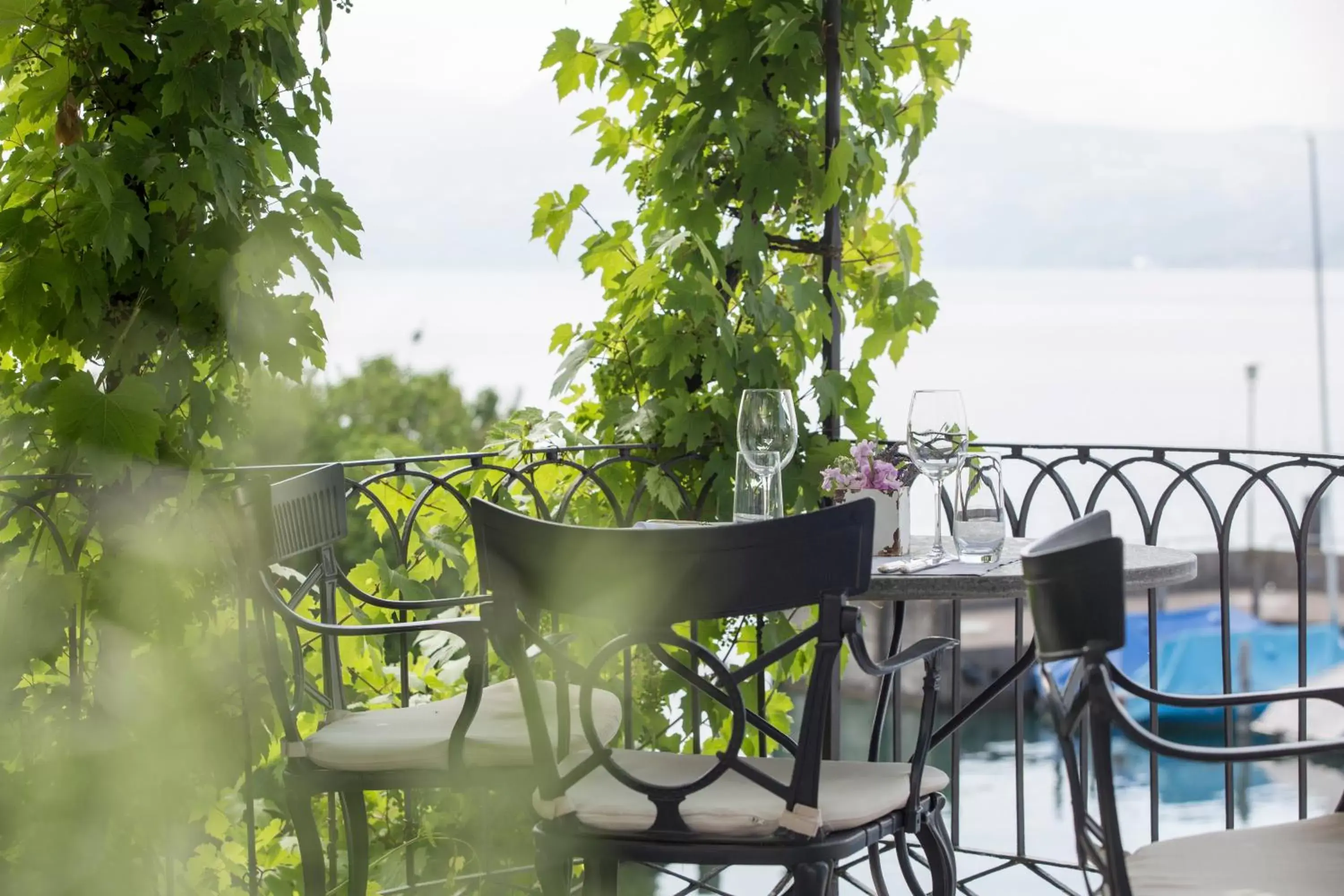 Lake view, Restaurant/Places to Eat in Hotel Hirschen am See