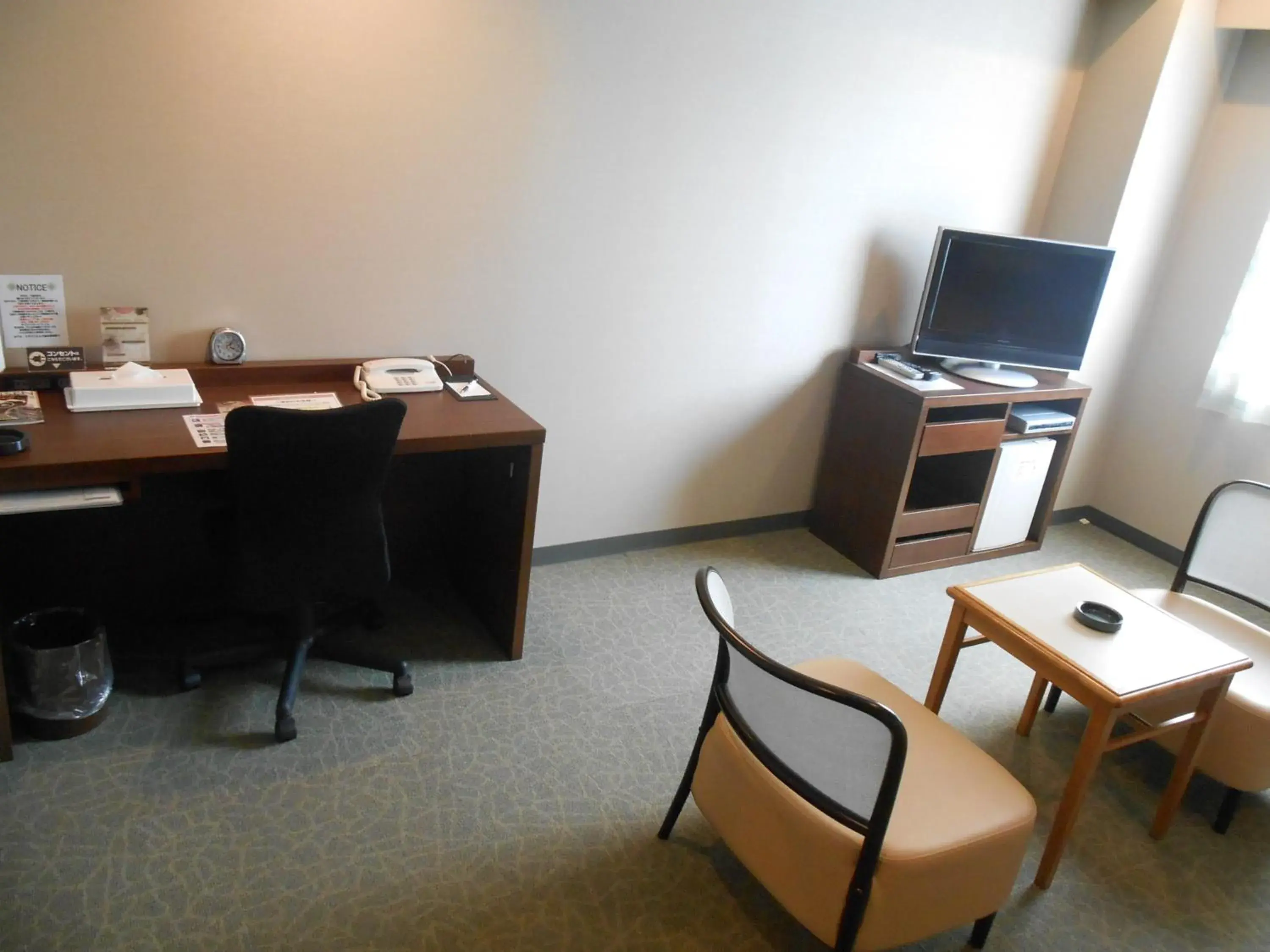 Photo of the whole room, TV/Entertainment Center in Hotel Crown Hills Sendai Aoba-dori