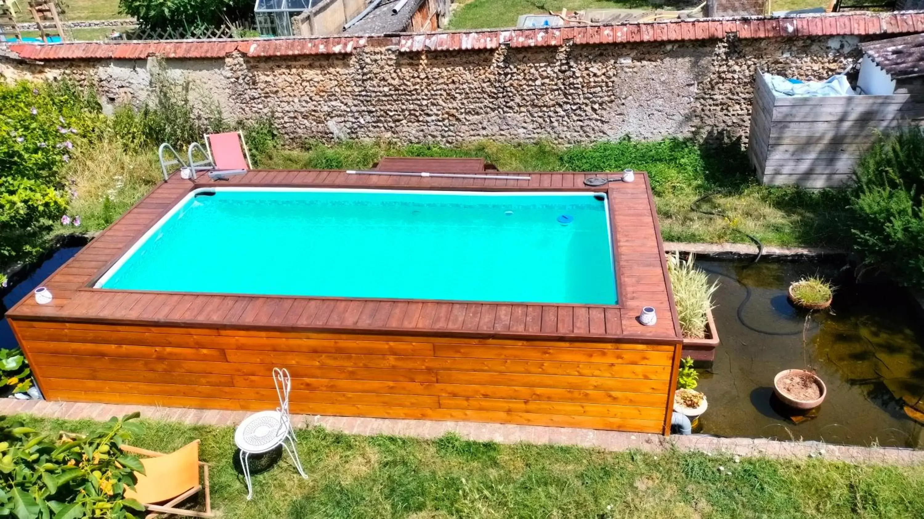 Pool View in Chez Aurélia - Chambres et suite