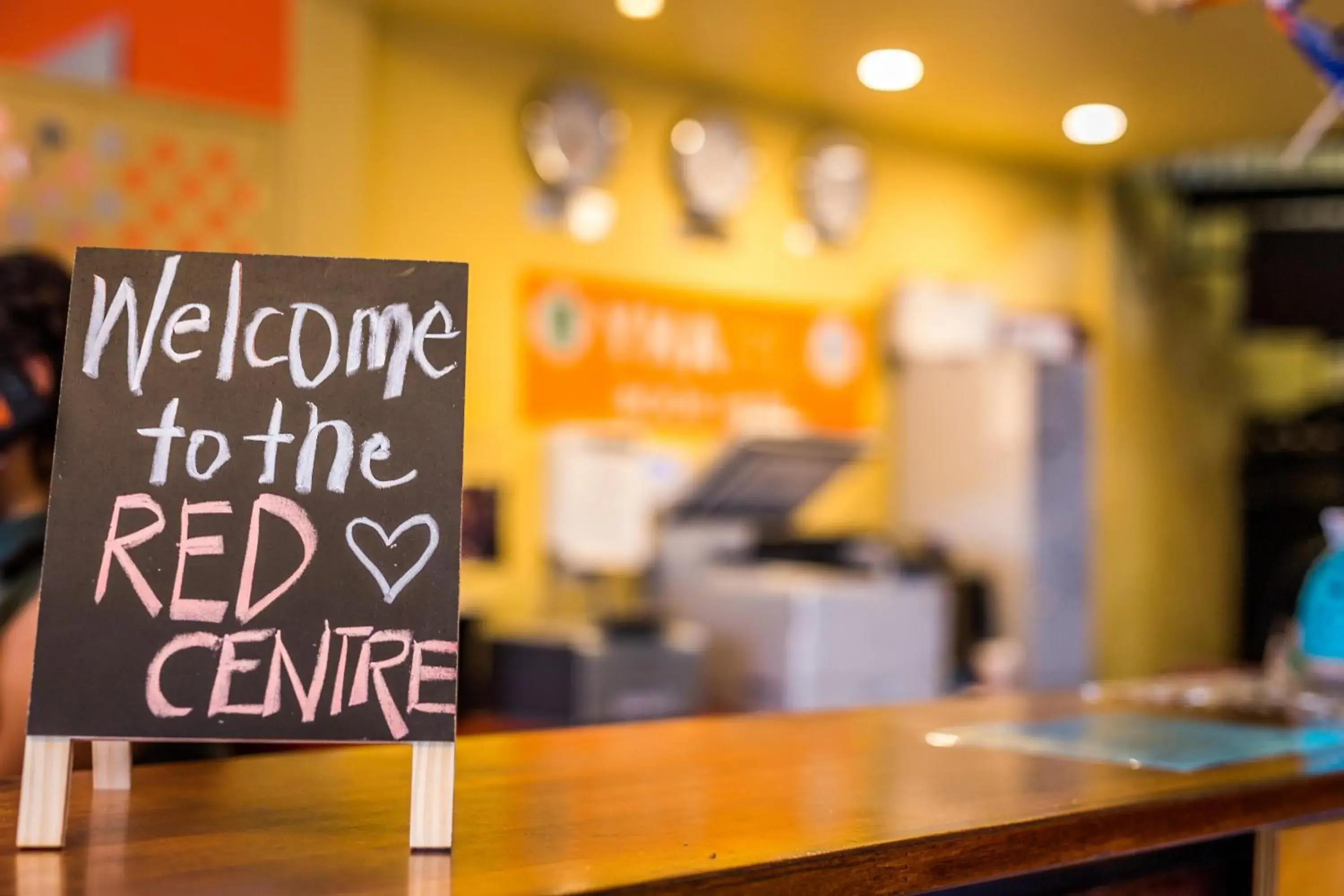 Lobby or reception in YHA Alice Springs Lobby or reception in YHA Alice Springs
