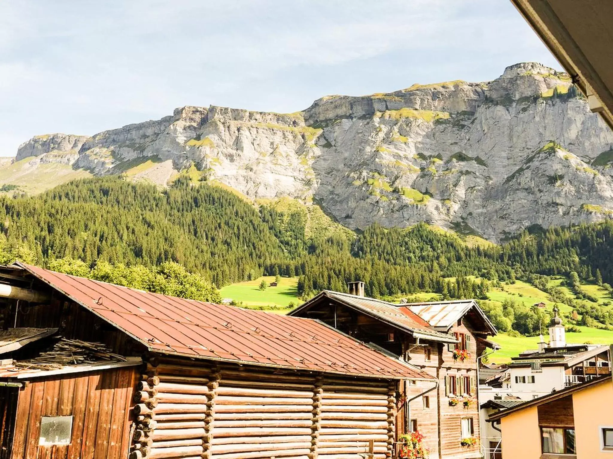 Mountain View in Hillsite Hotel Restaurant Flims