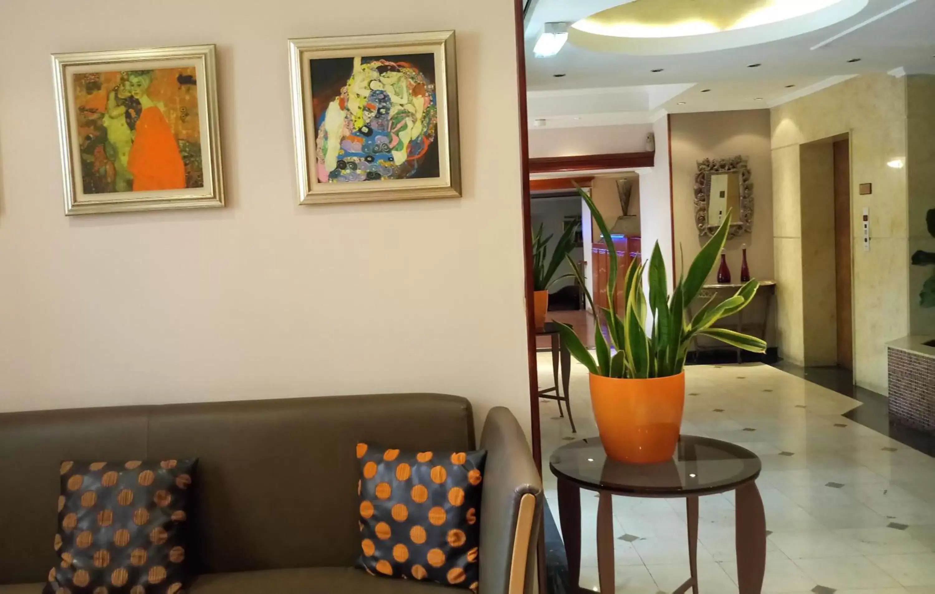 Lobby or reception in Castelli Hotel Nicosia