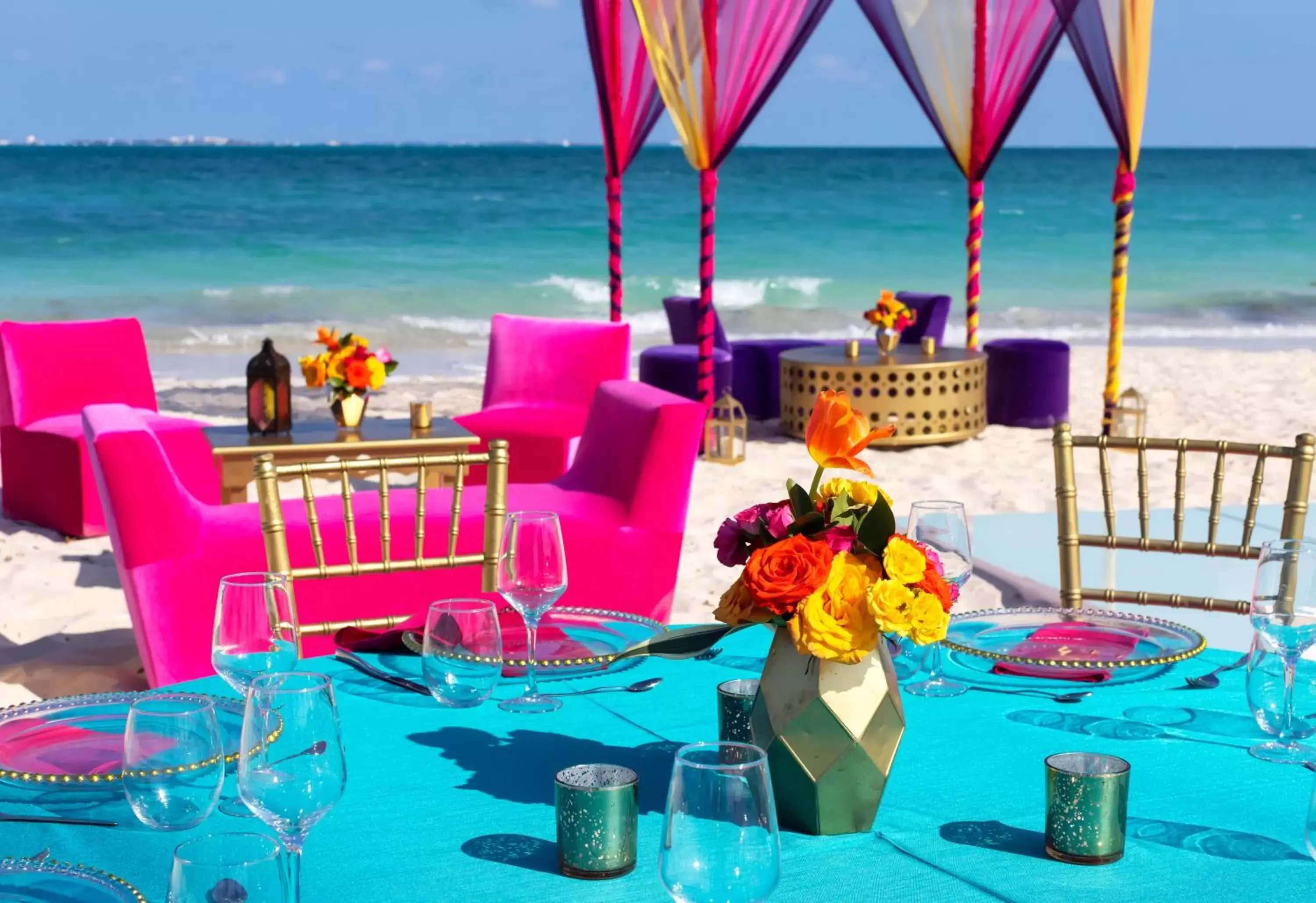 wedding, Restaurant/Places to Eat in Planet Hollywood Cancun, An Autograph Collection All-Inclusive Resort