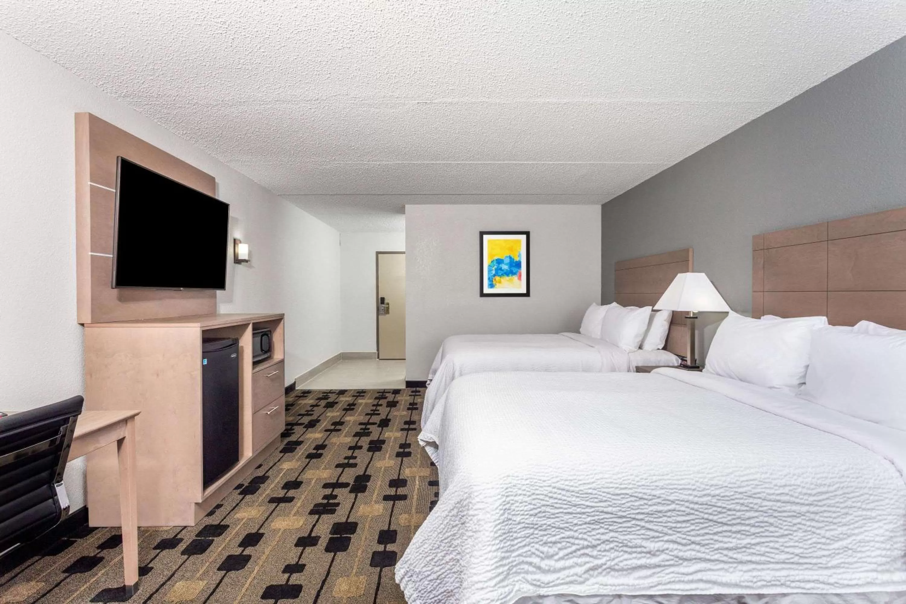 Photo of the whole room, Bed in Sleep Inn Terre Haute University Area