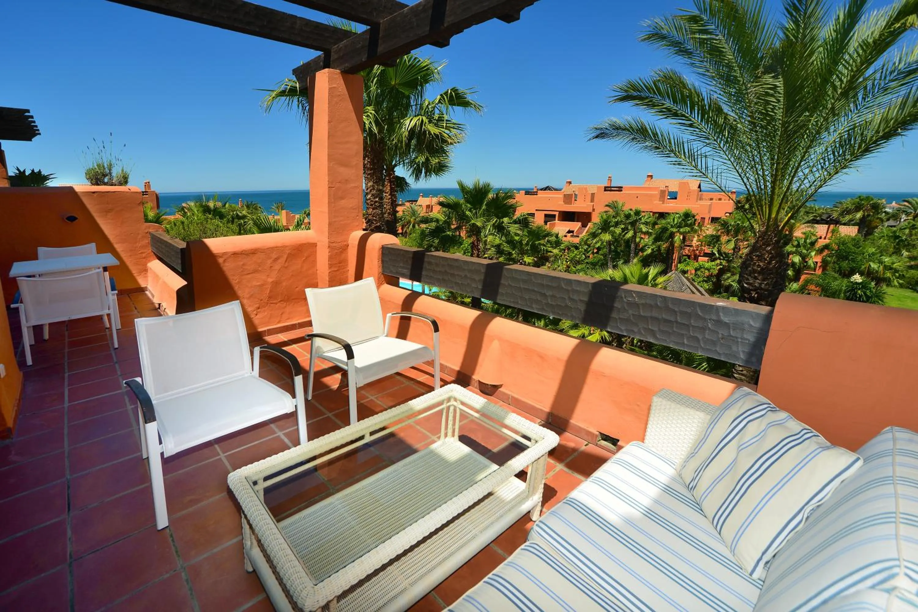 Balcony/Terrace in Aparthotel Novo Resort