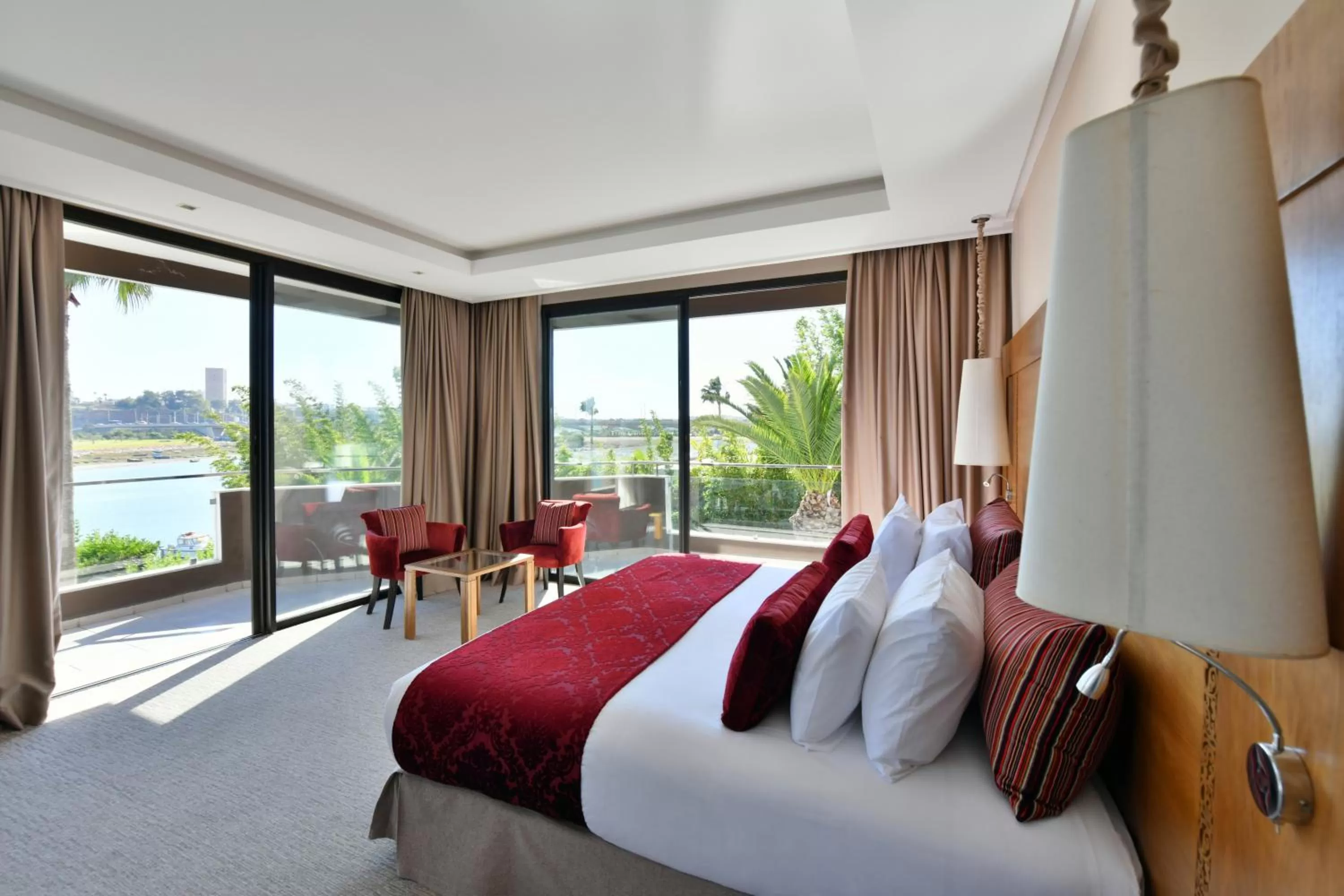 Balcony/Terrace, Bed in Dawliz Rabat Art & Spa