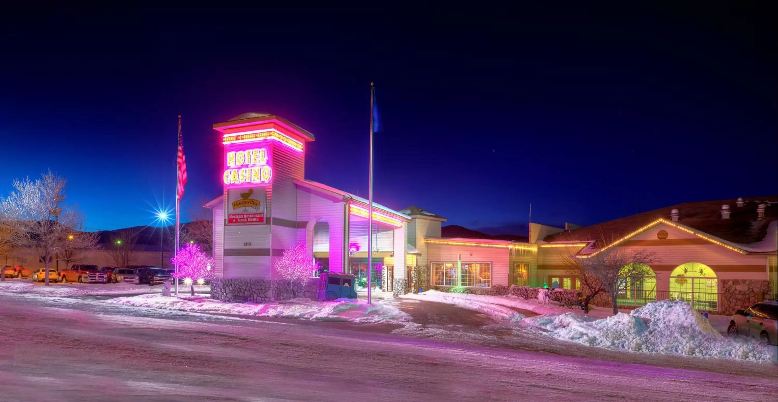 Property building in Prospector Hotel & Gambling Hall Property building in Prospector Hotel & Gambling Hall