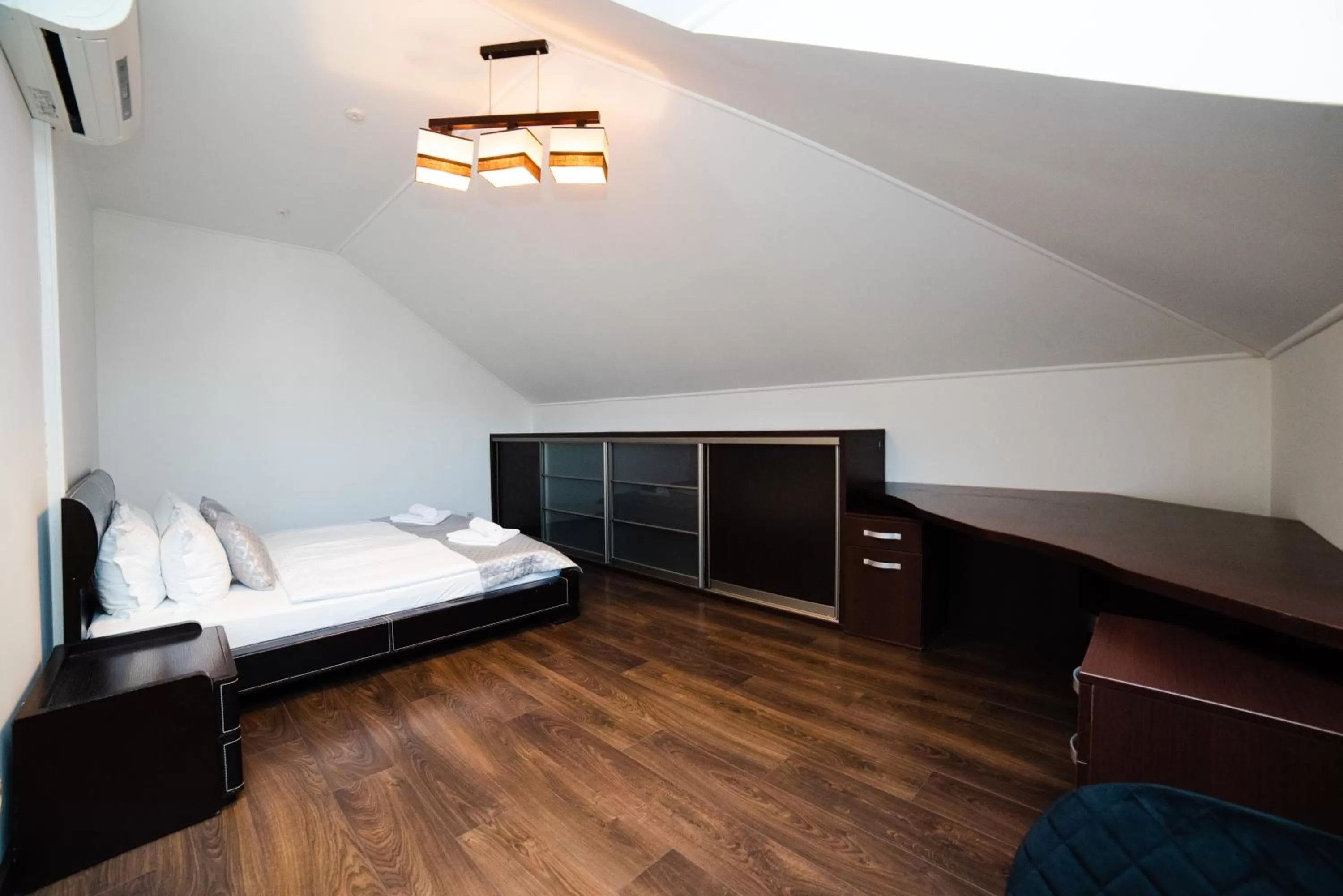 Bed in Hotel Antonio