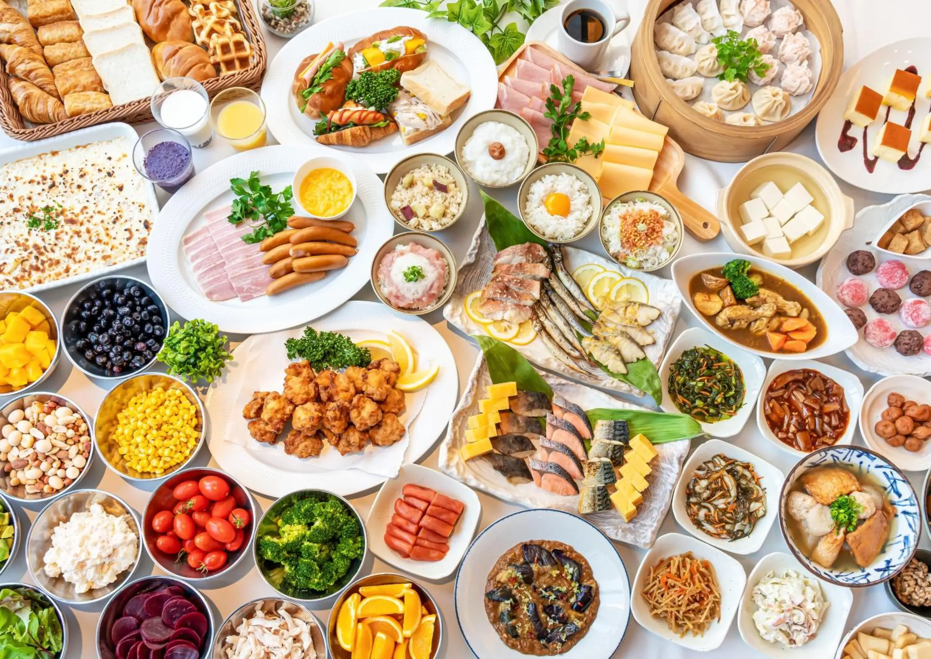 Buffet breakfast in Ibis Styles Sapporo Buffet breakfast in Ibis Styles Sapporo