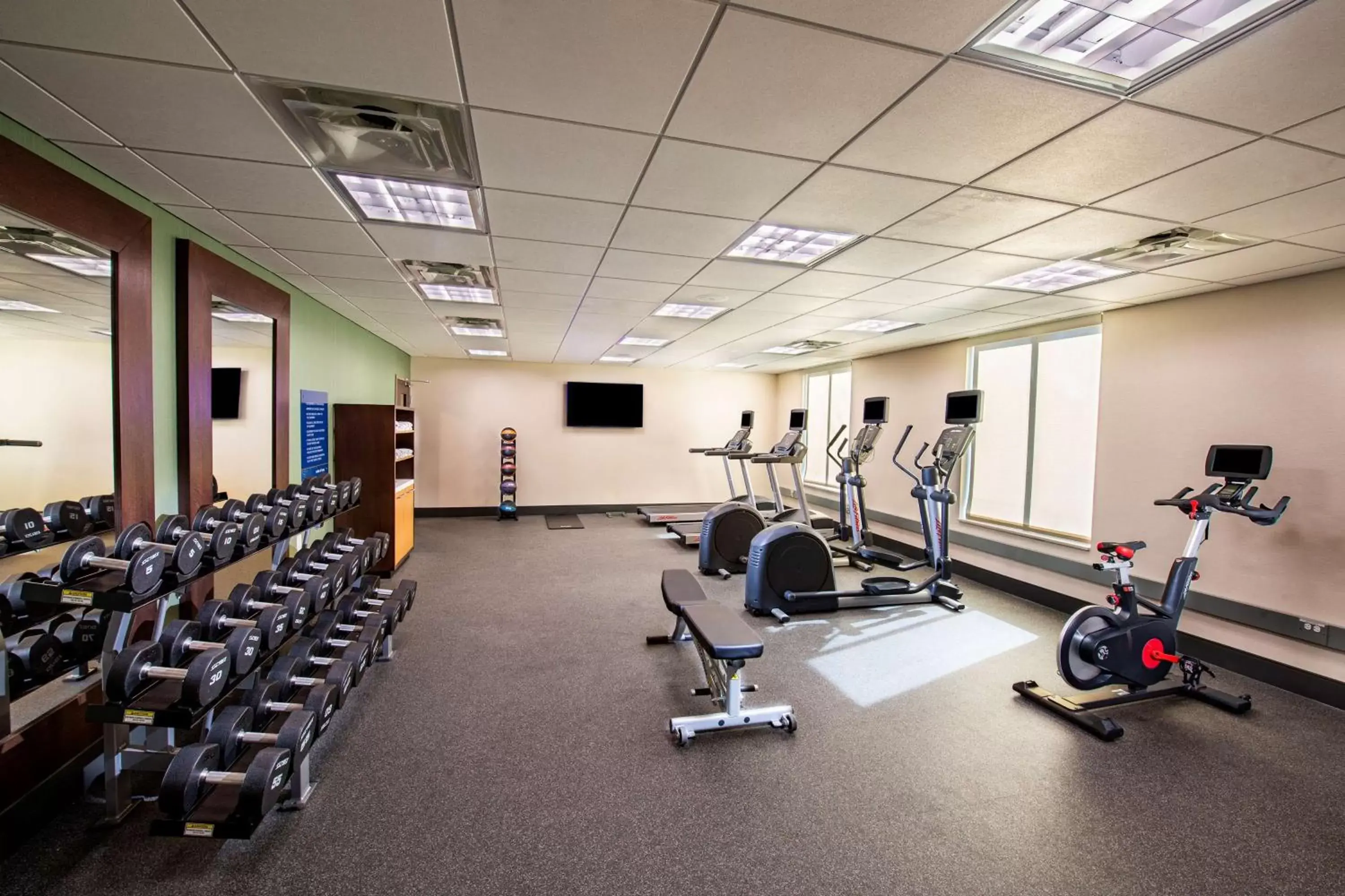 Fitness centre/facilities, Fitness Center/Facilities in Hampton Inn & Suites Keller Town Center