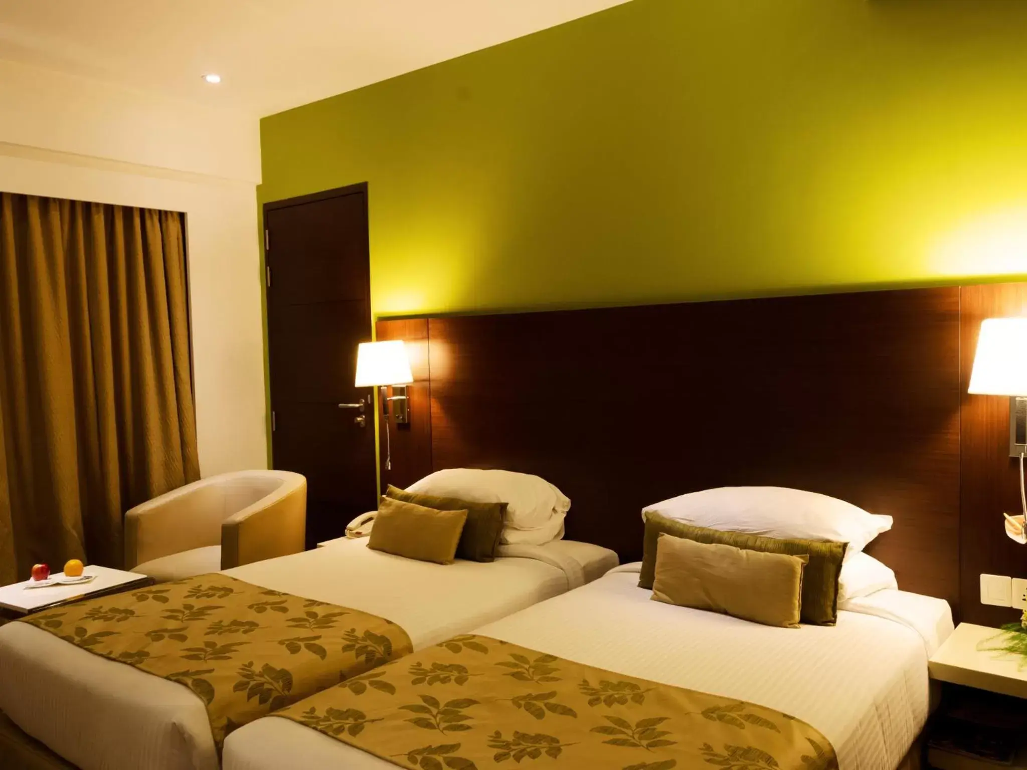 Photo of the whole room, Bed in Ramee Grand Hotel and Spa, Pune