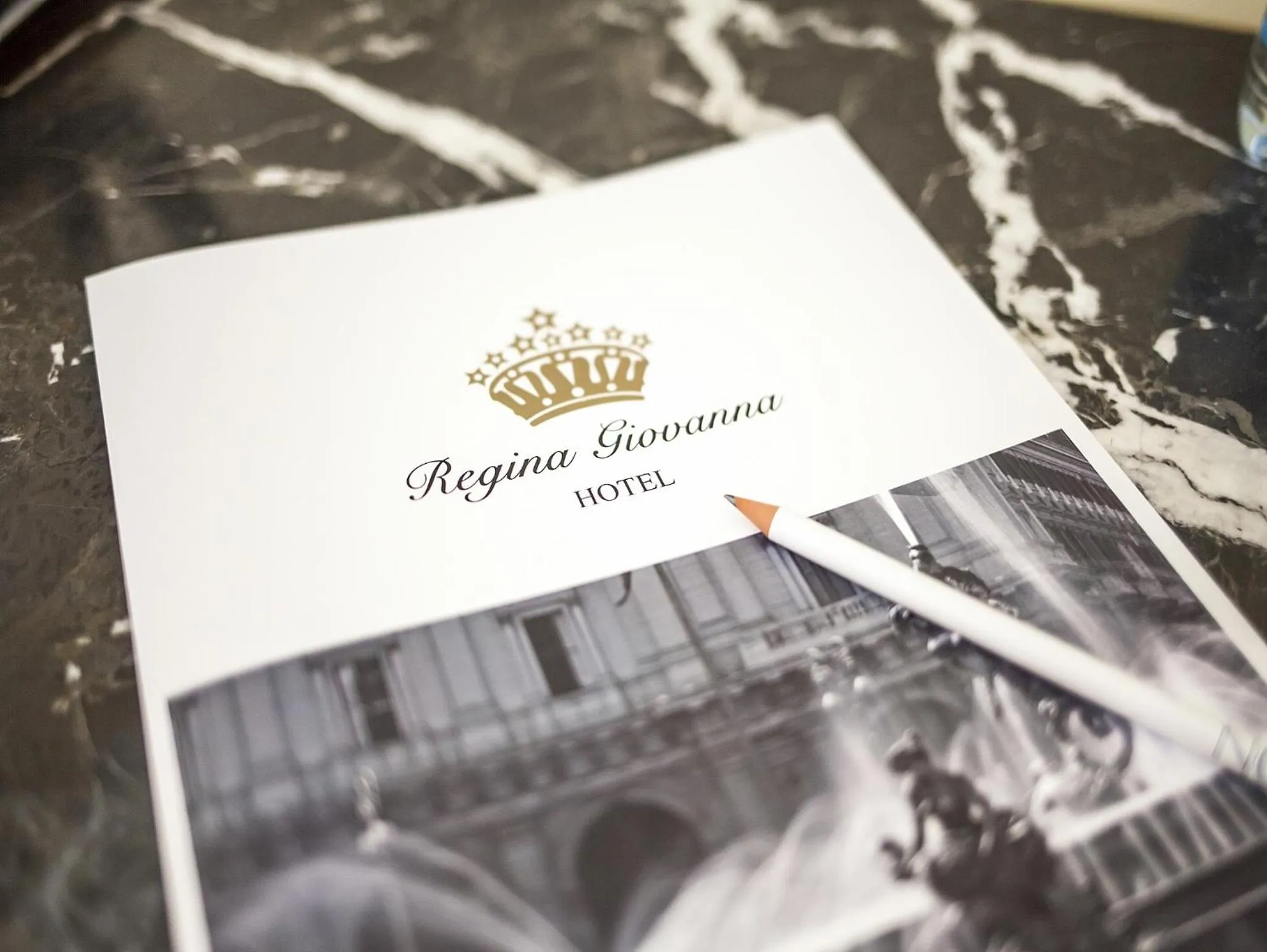 Decorative detail in Hotel Regina Giovanna