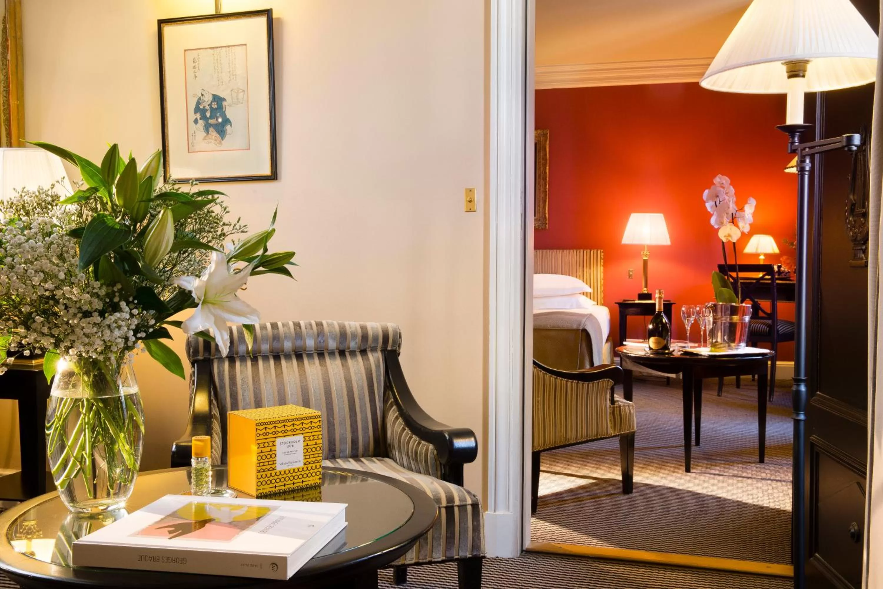 Bedroom in Hotel La Villa d'Estrées - Saint-Germain