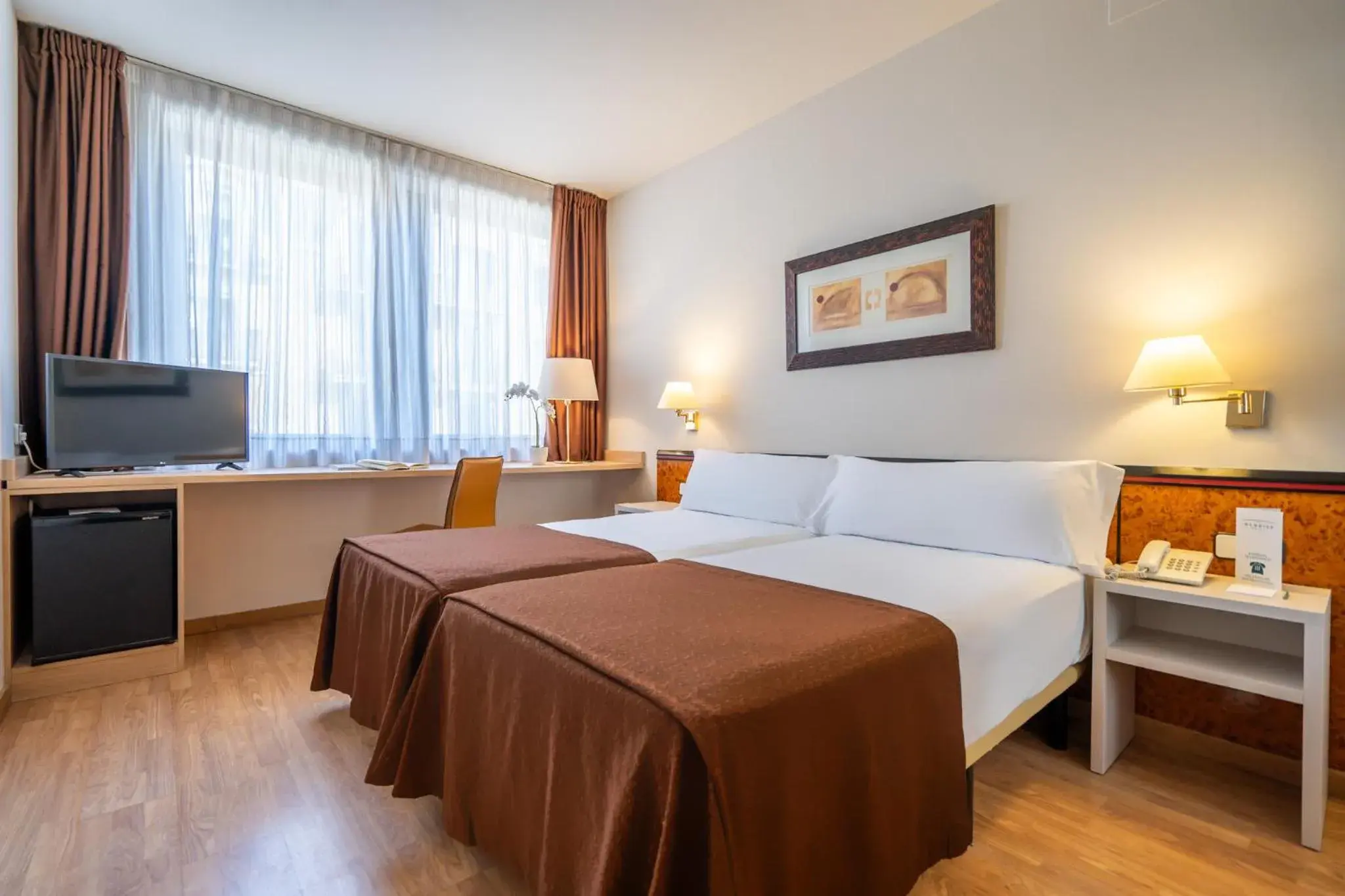 Bed in Hotel Glòries Bed in Hotel Glòries