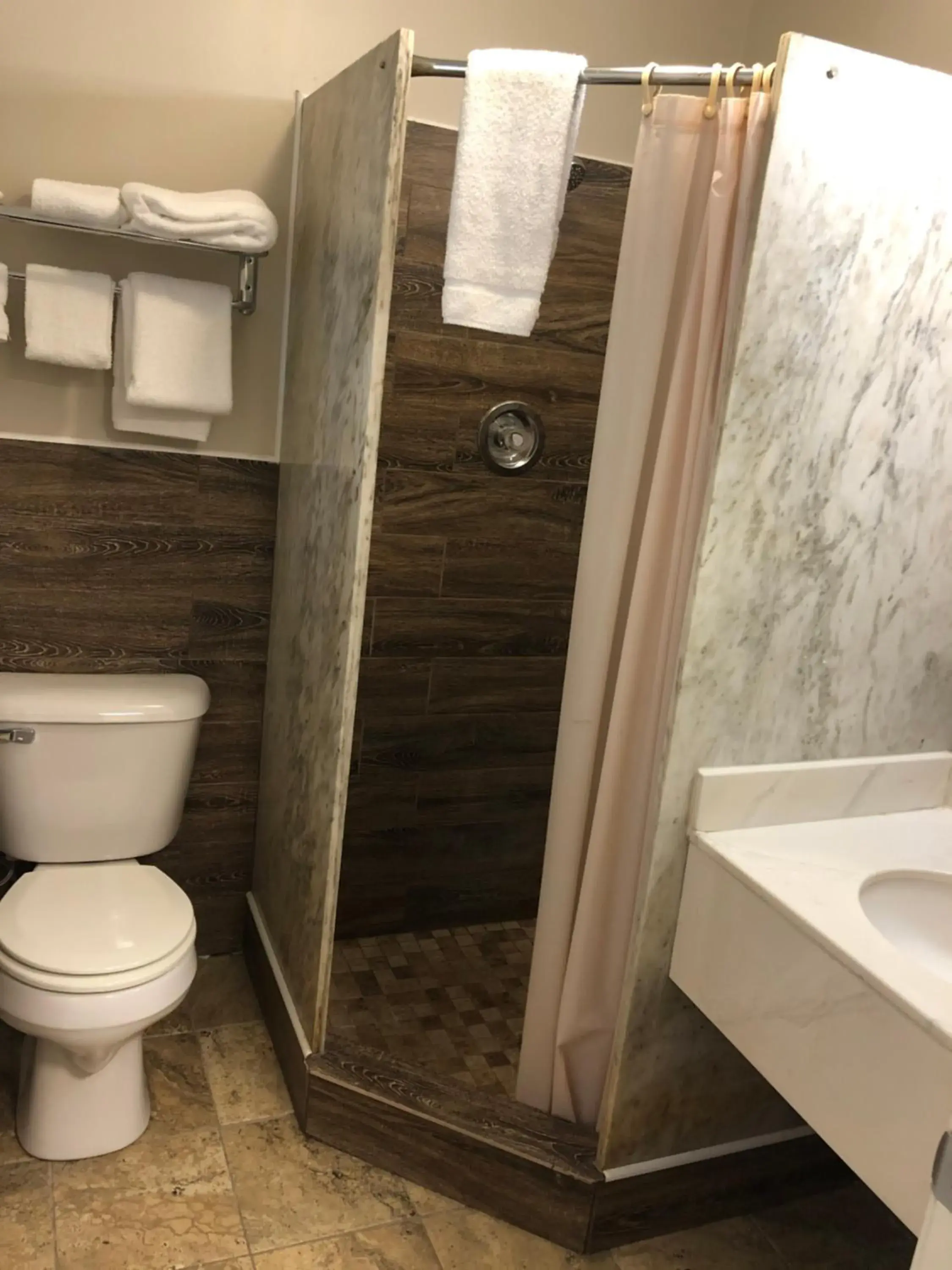 Bathroom in Americas Best Value Inn