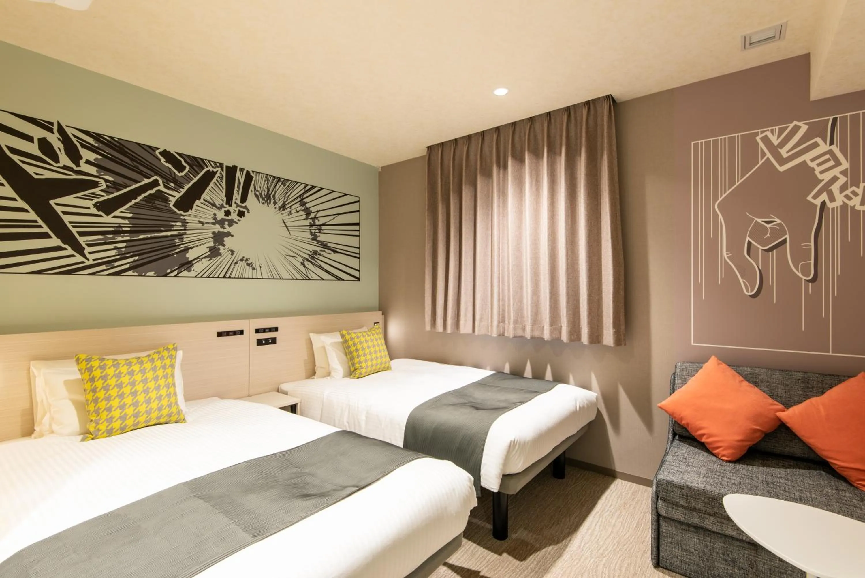 Bedroom, Bed in La'gent Hotel Shinjuku Kabukicho