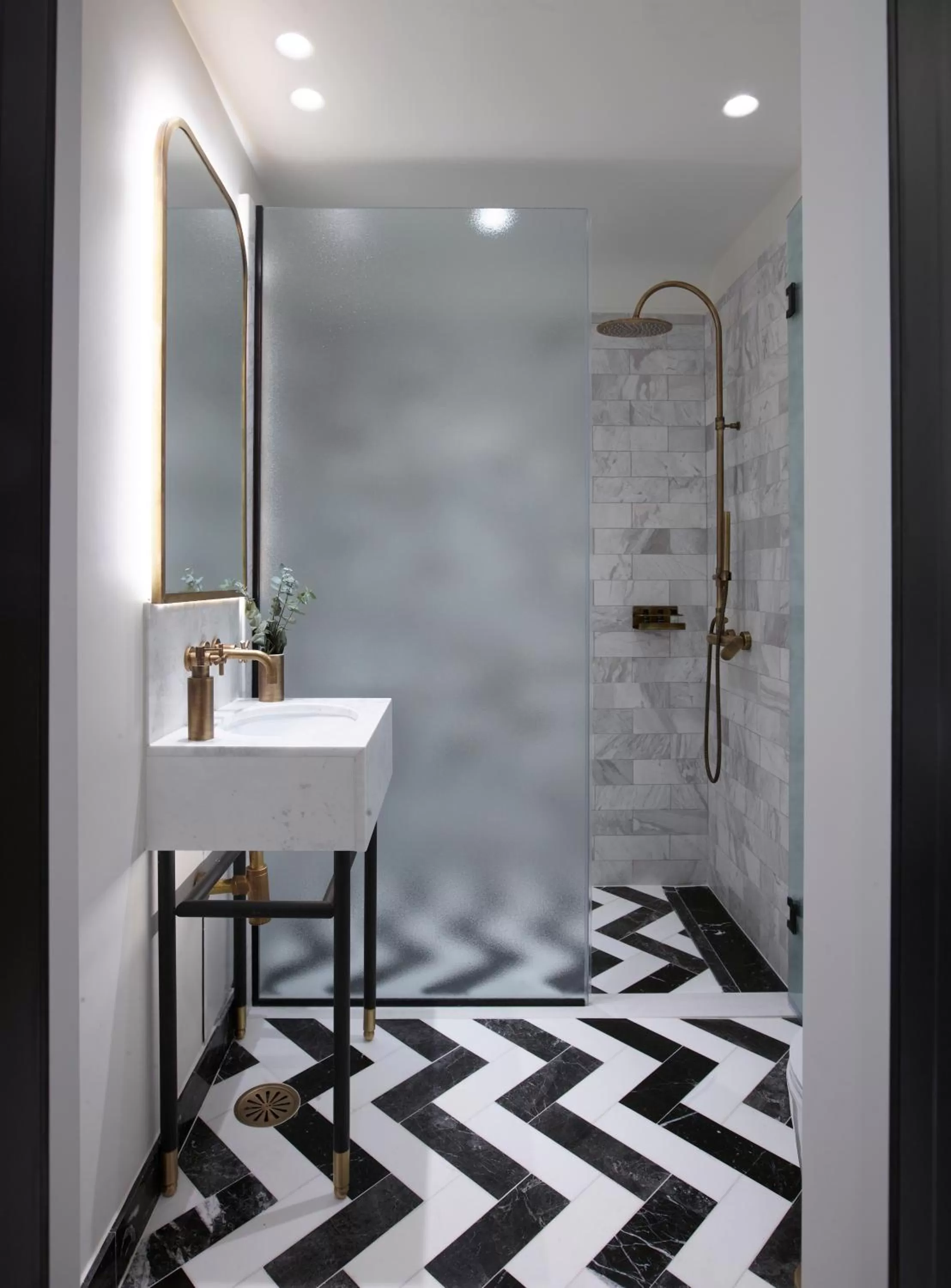 Bathroom in Villa Brown Ermou, a member of Brown Hotels