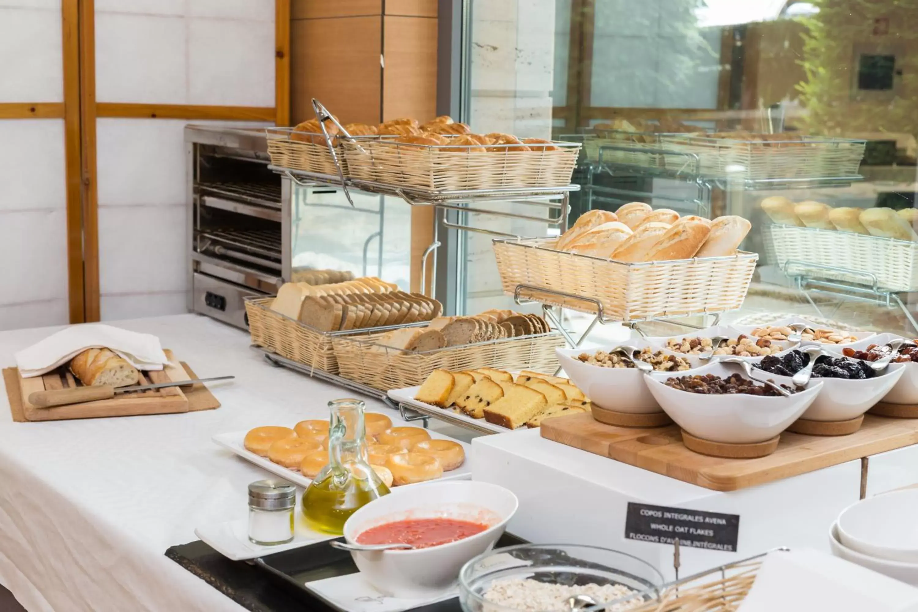 Buffet breakfast, Breakfast in Hotel Palacio de Aiete