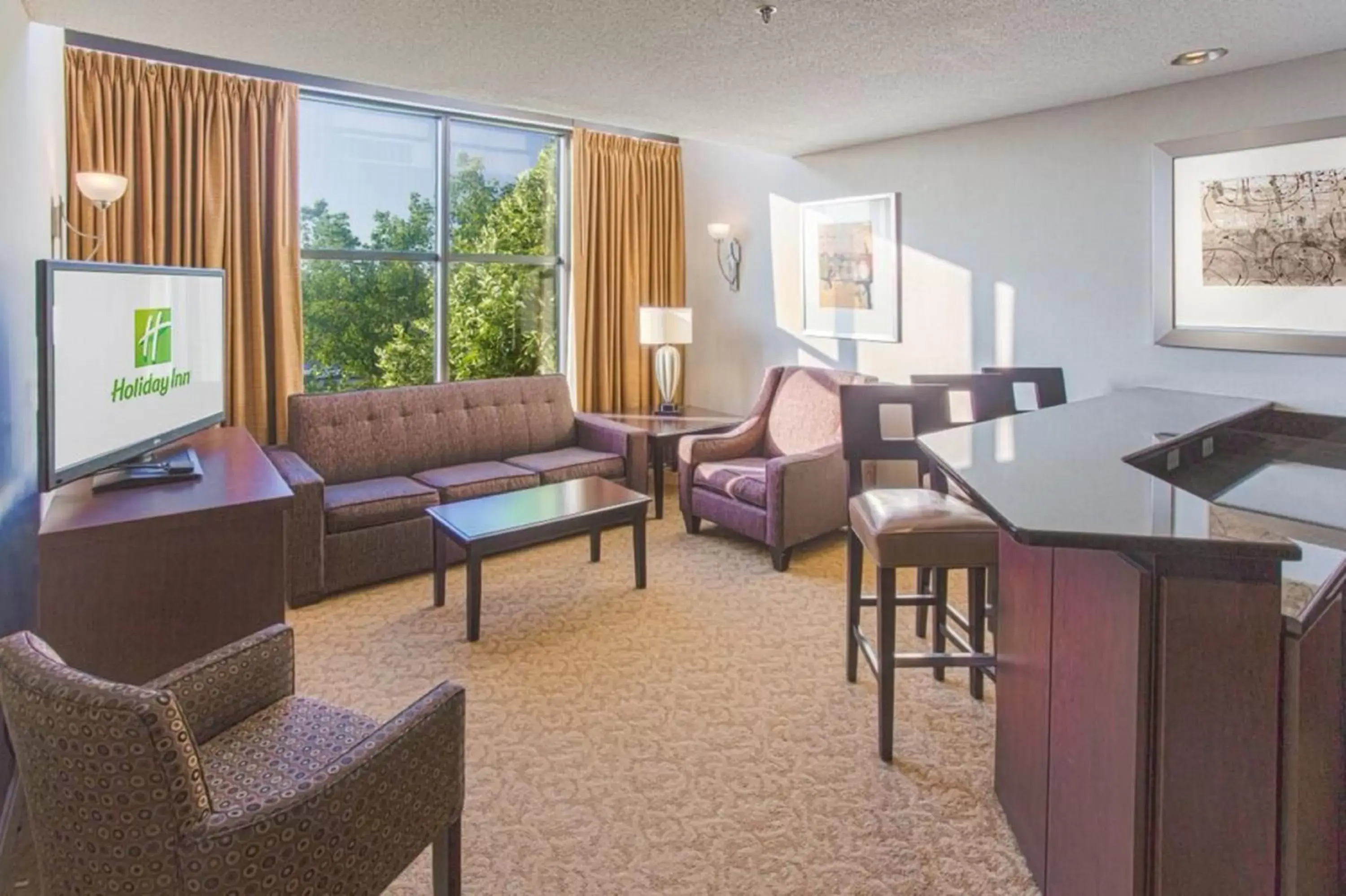 Bedroom, Seating Area in Holiday Inn - Executive Center-Columbia Mall, an IHG Hotel