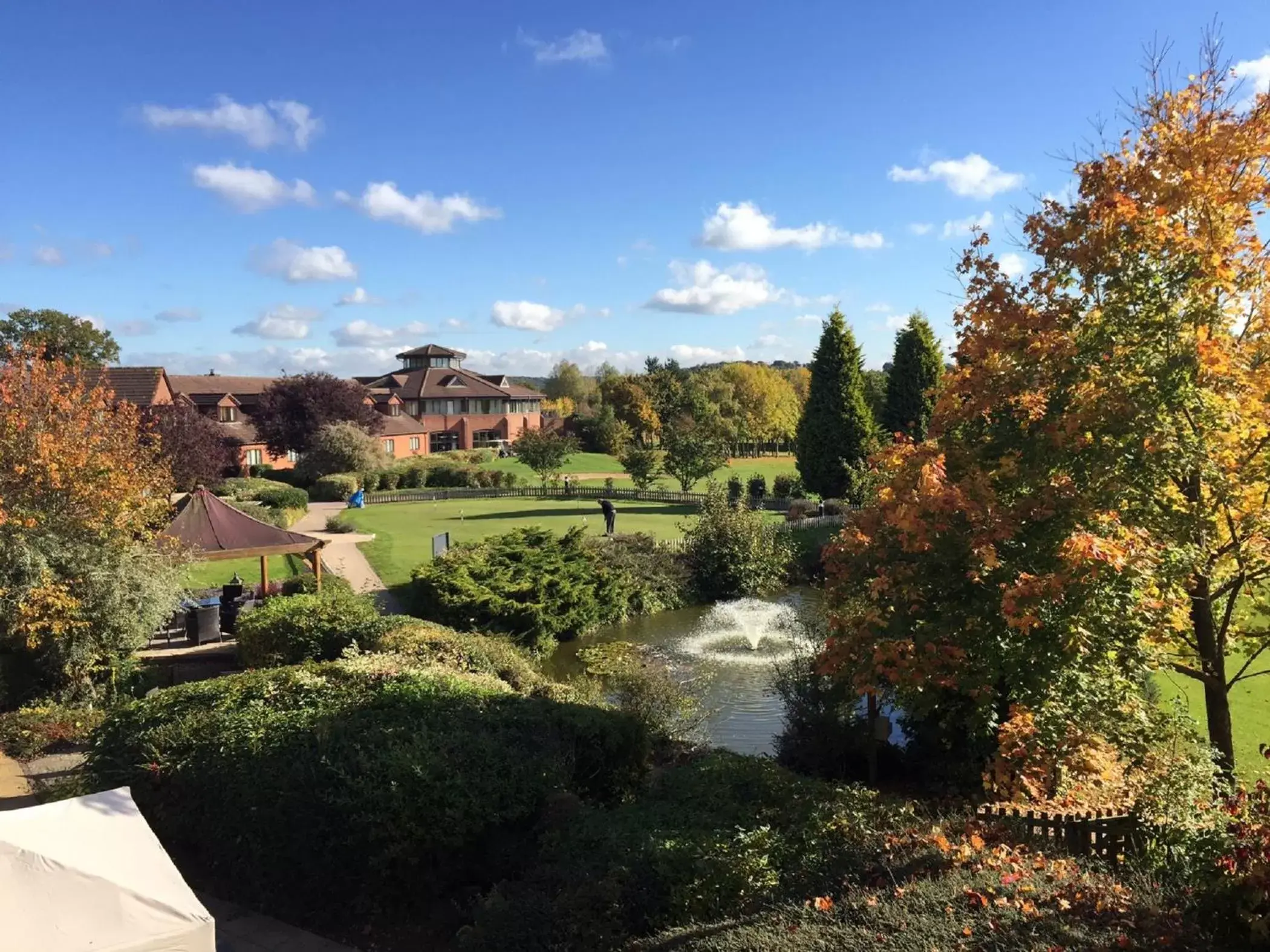 Garden view in Abbey Hotel Golf & Spa