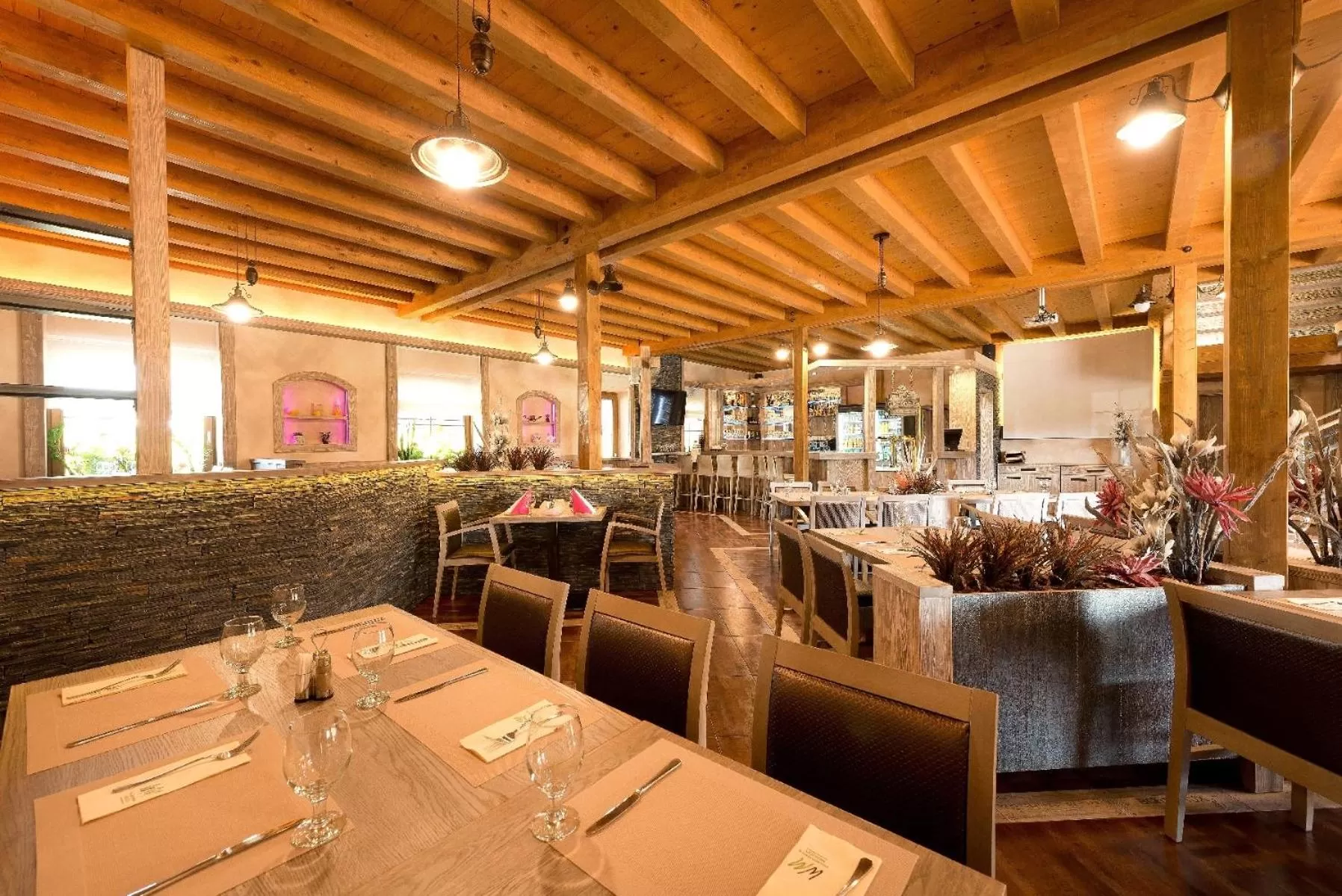 Lobby or reception in Wellness penzion Medličky