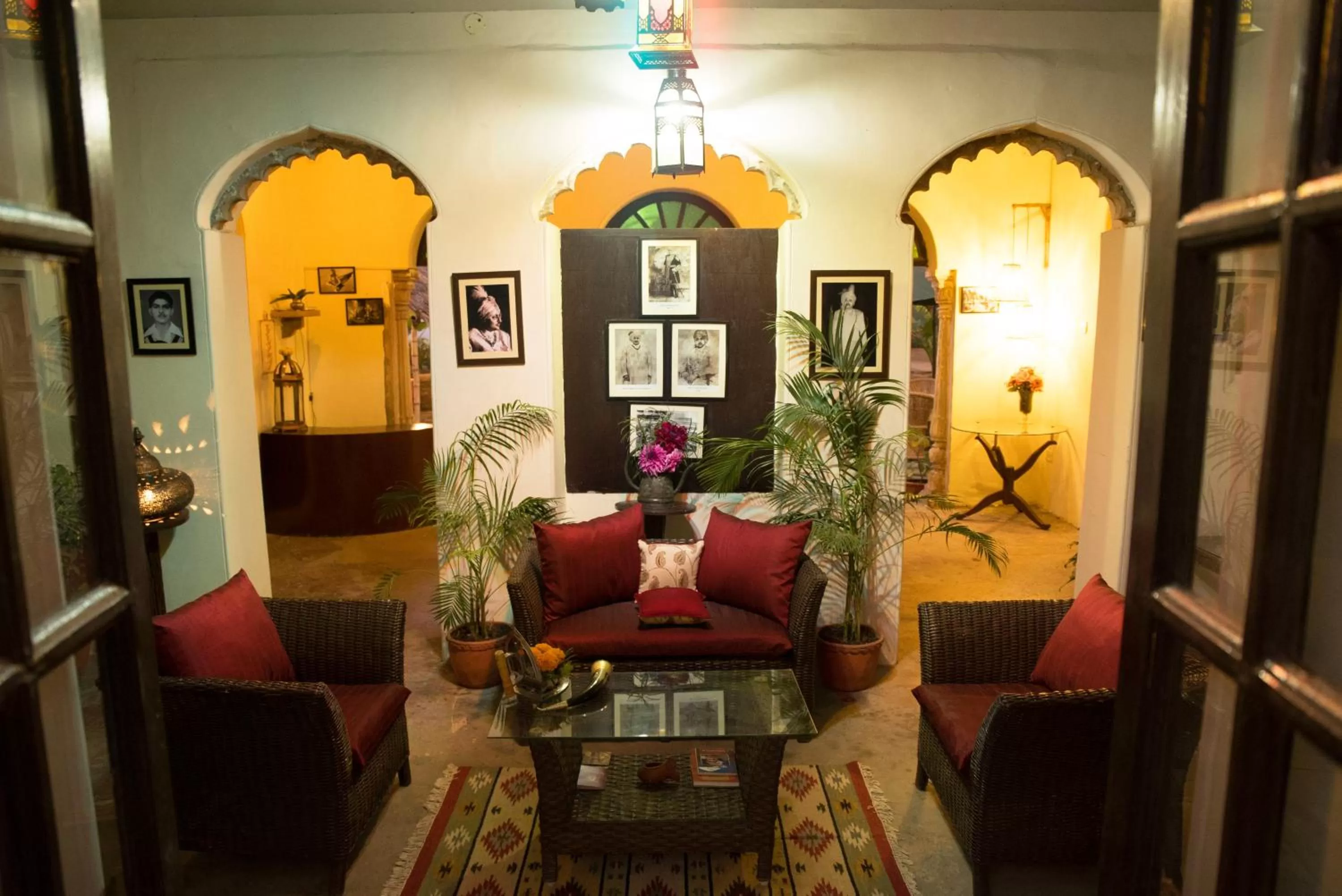 Seating Area in Panchkote Raj Ganges