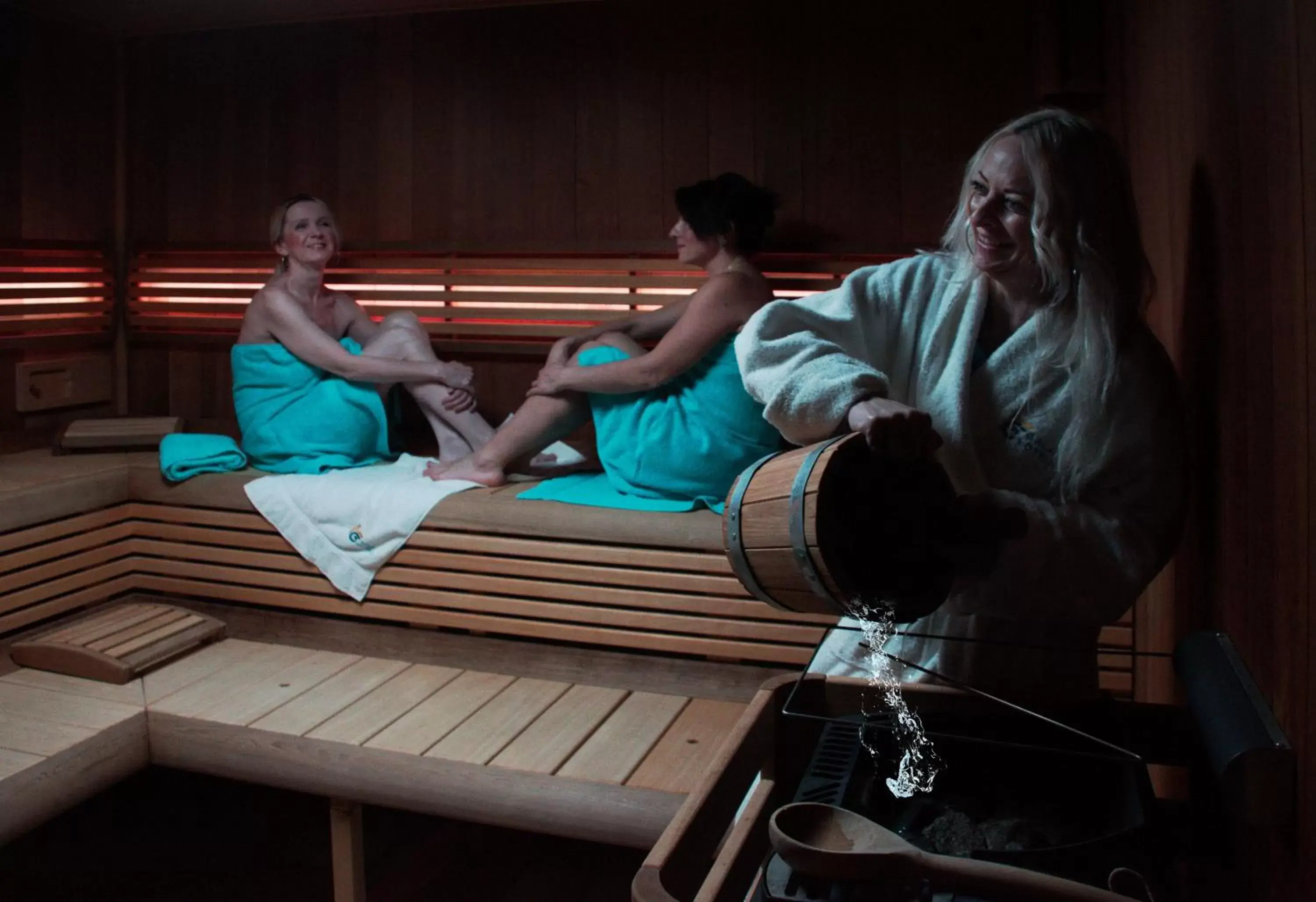 Sauna in Chateau Monty Spa Resort