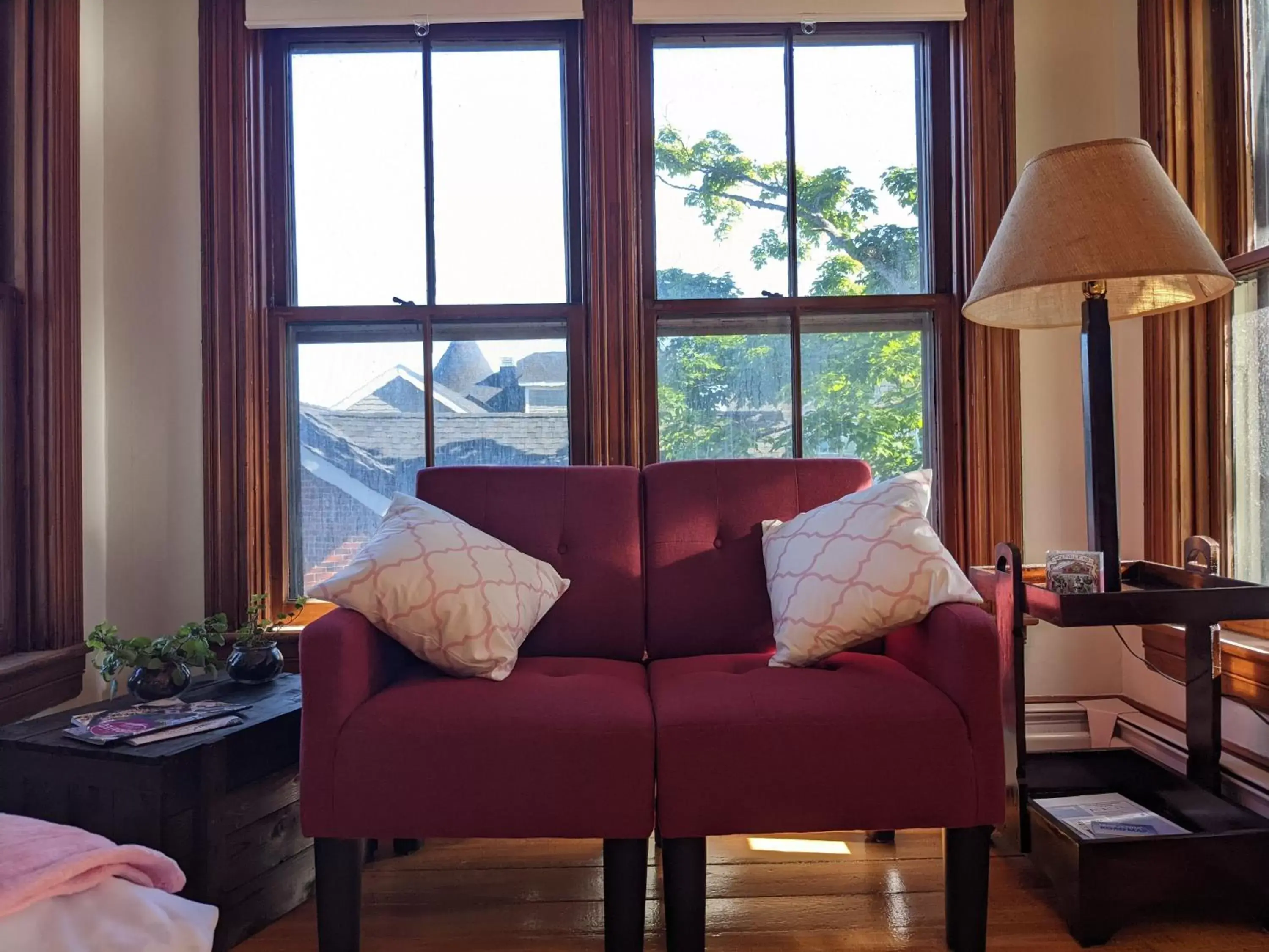 Seating Area in Pink Flamingo