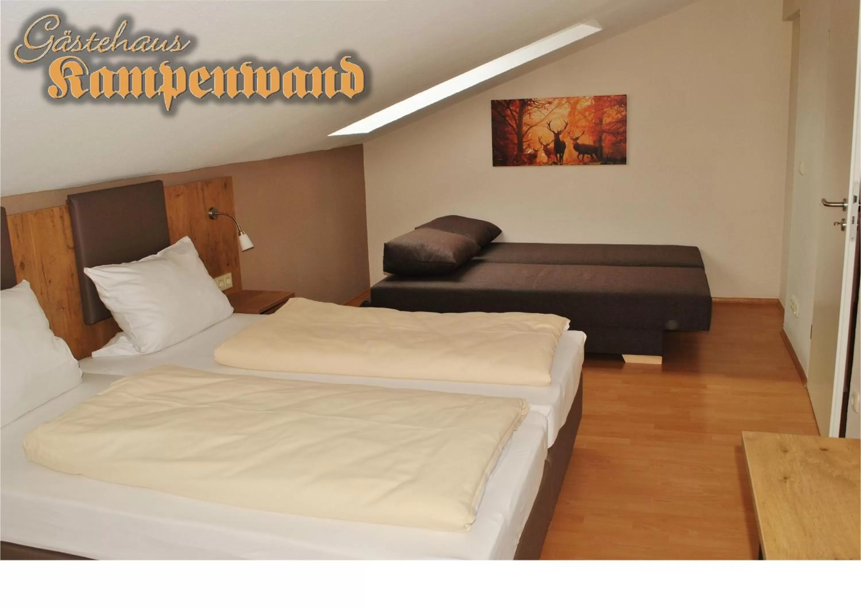 Photo of the whole room, Bed in Gasthof Kampenwand Aschau