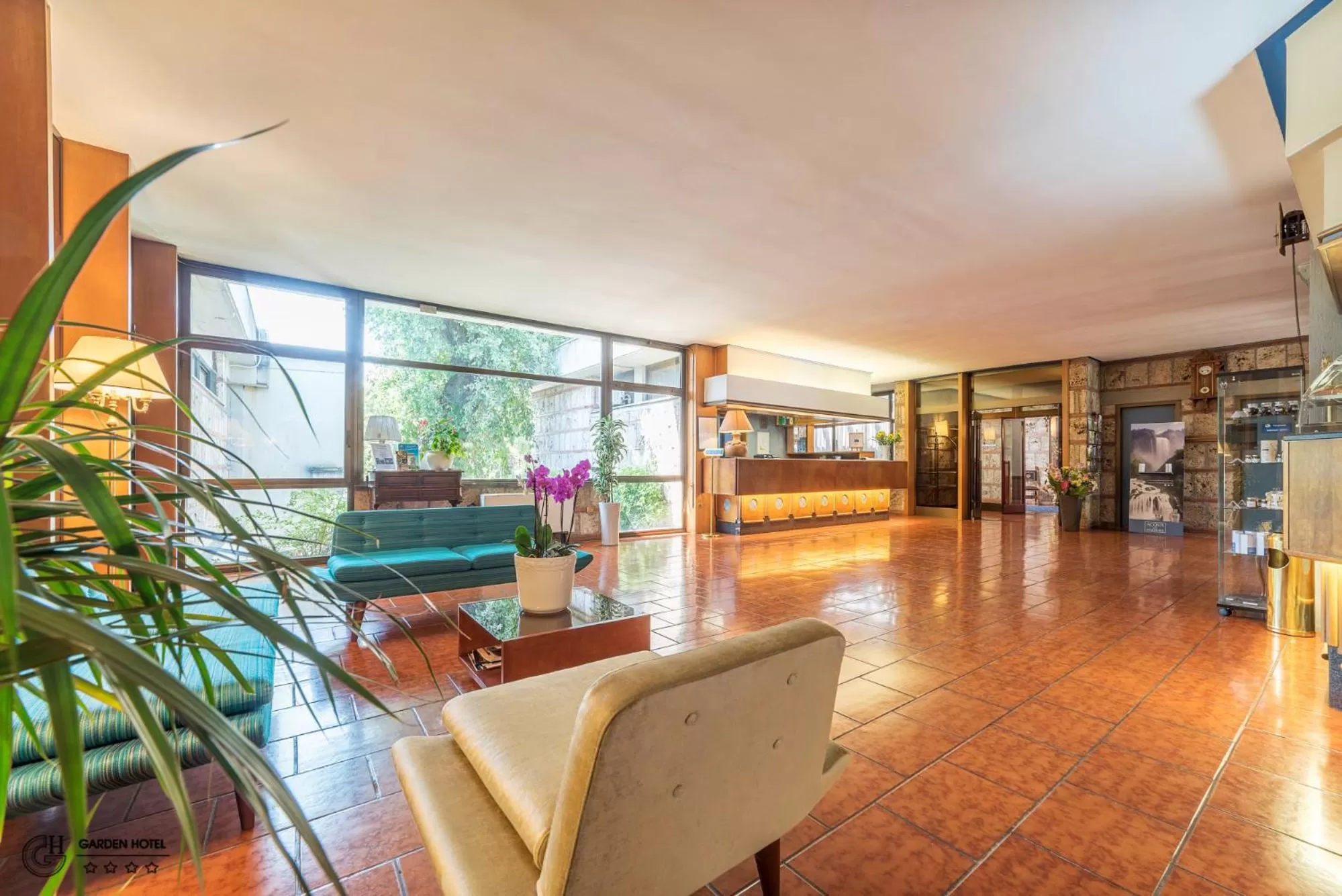 Lobby or reception in Hotel Garden Terni