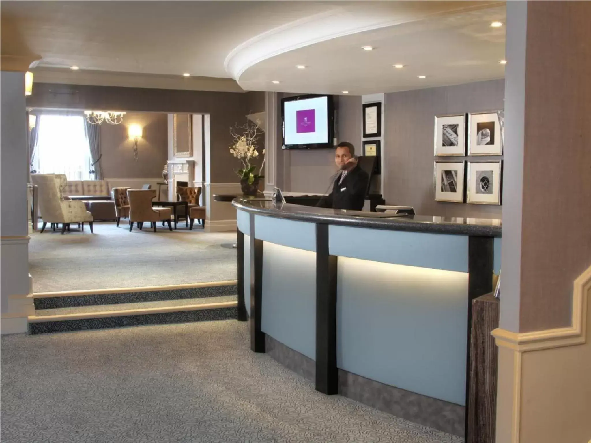 Lobby or reception, Lobby/Reception in Richmond Hill Hotel