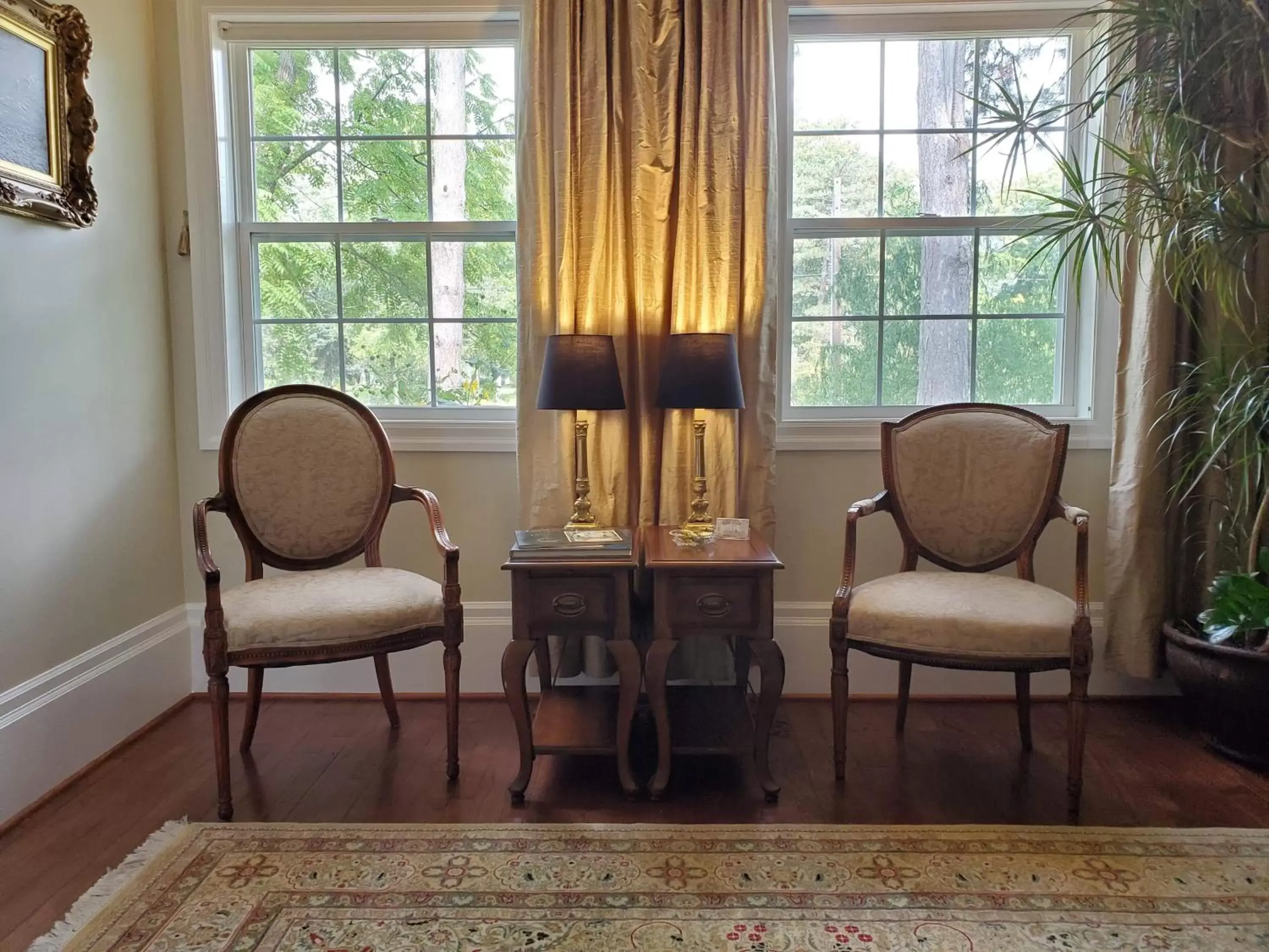 Seating Area in Darlington House Bed and Breakfast