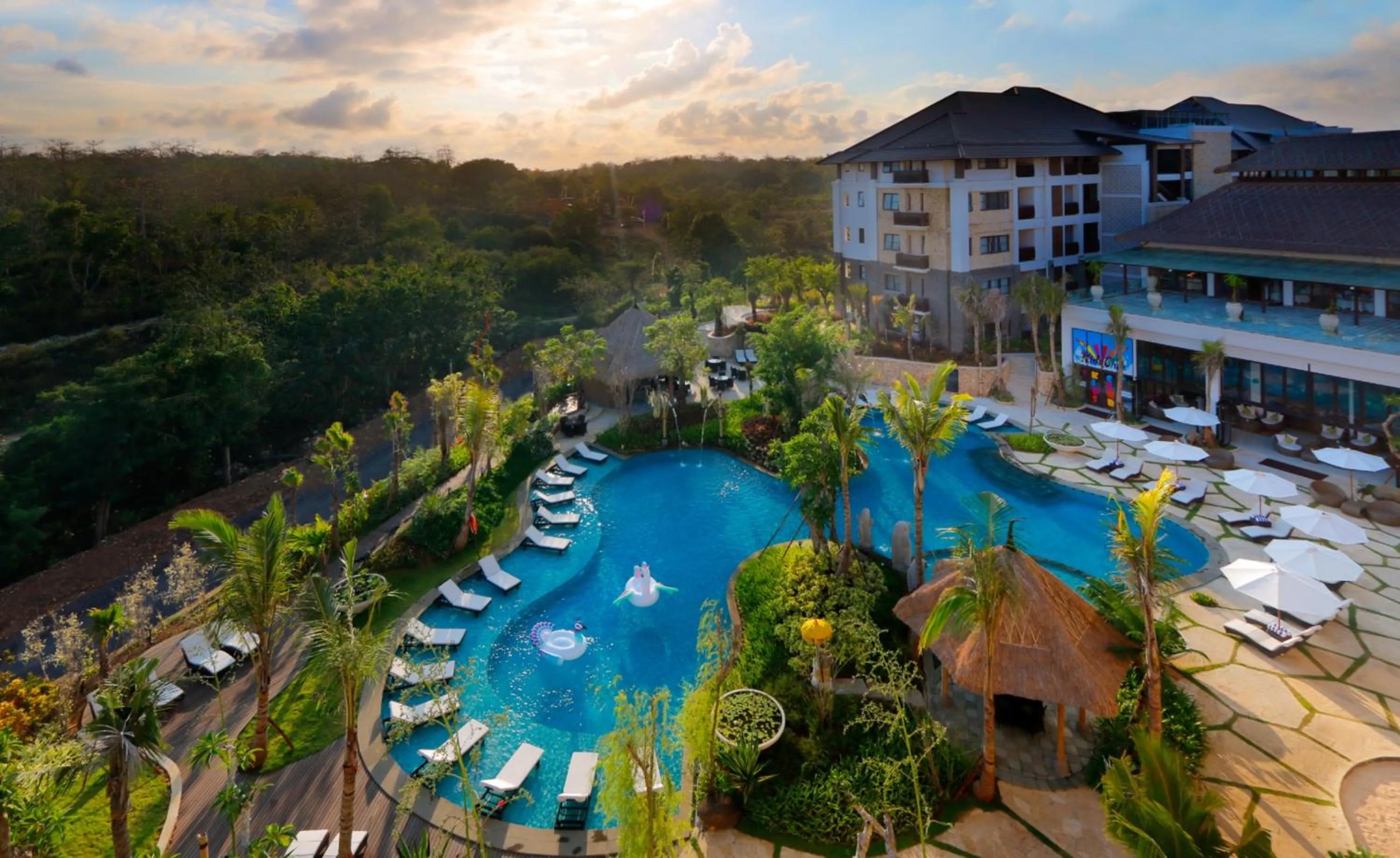 Bird's eye view in Royal Tulip Springhill Resort Jimbaran