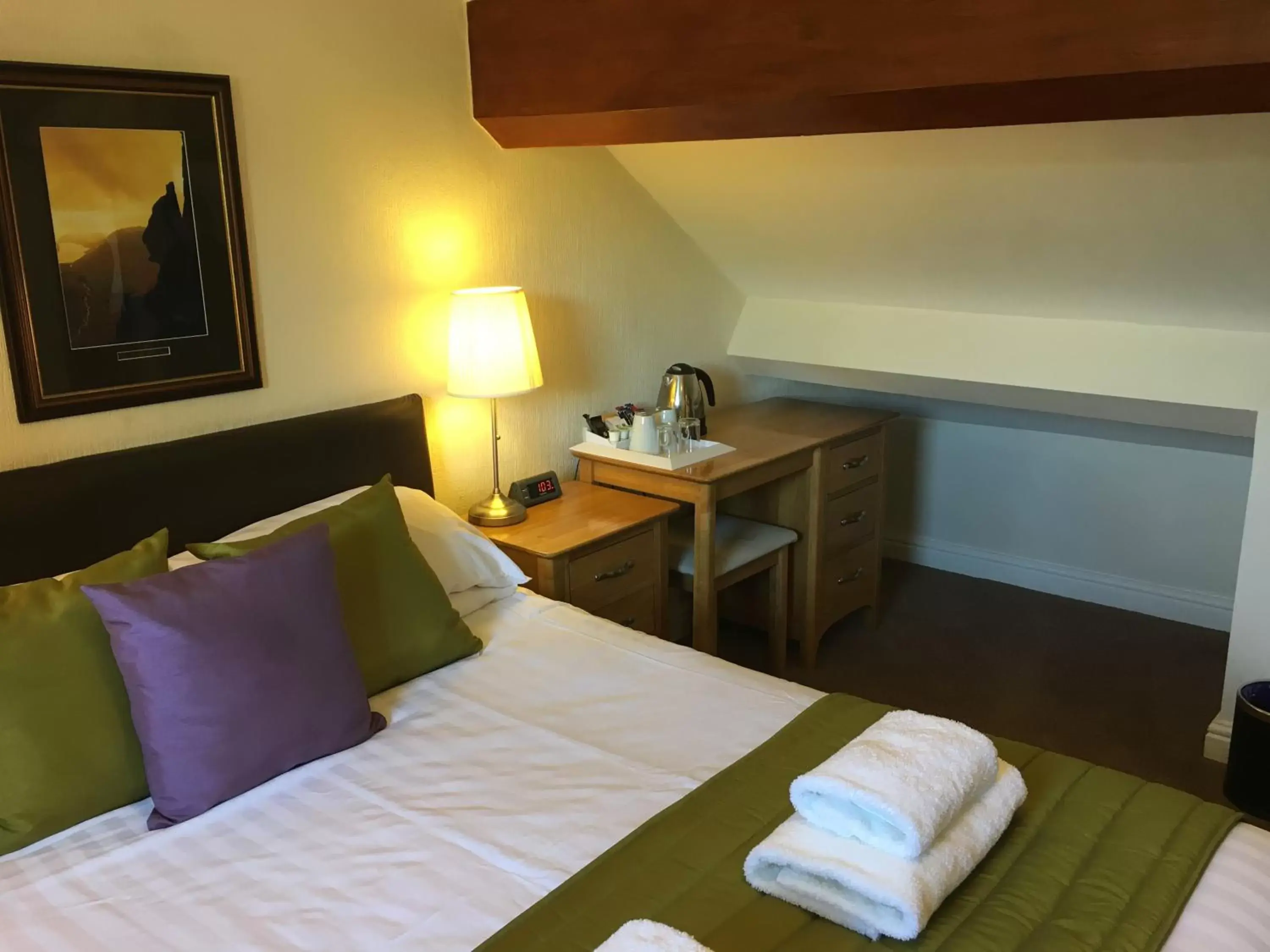 Budget Double Room (Attic room) in The Watermill Inn & Brewery