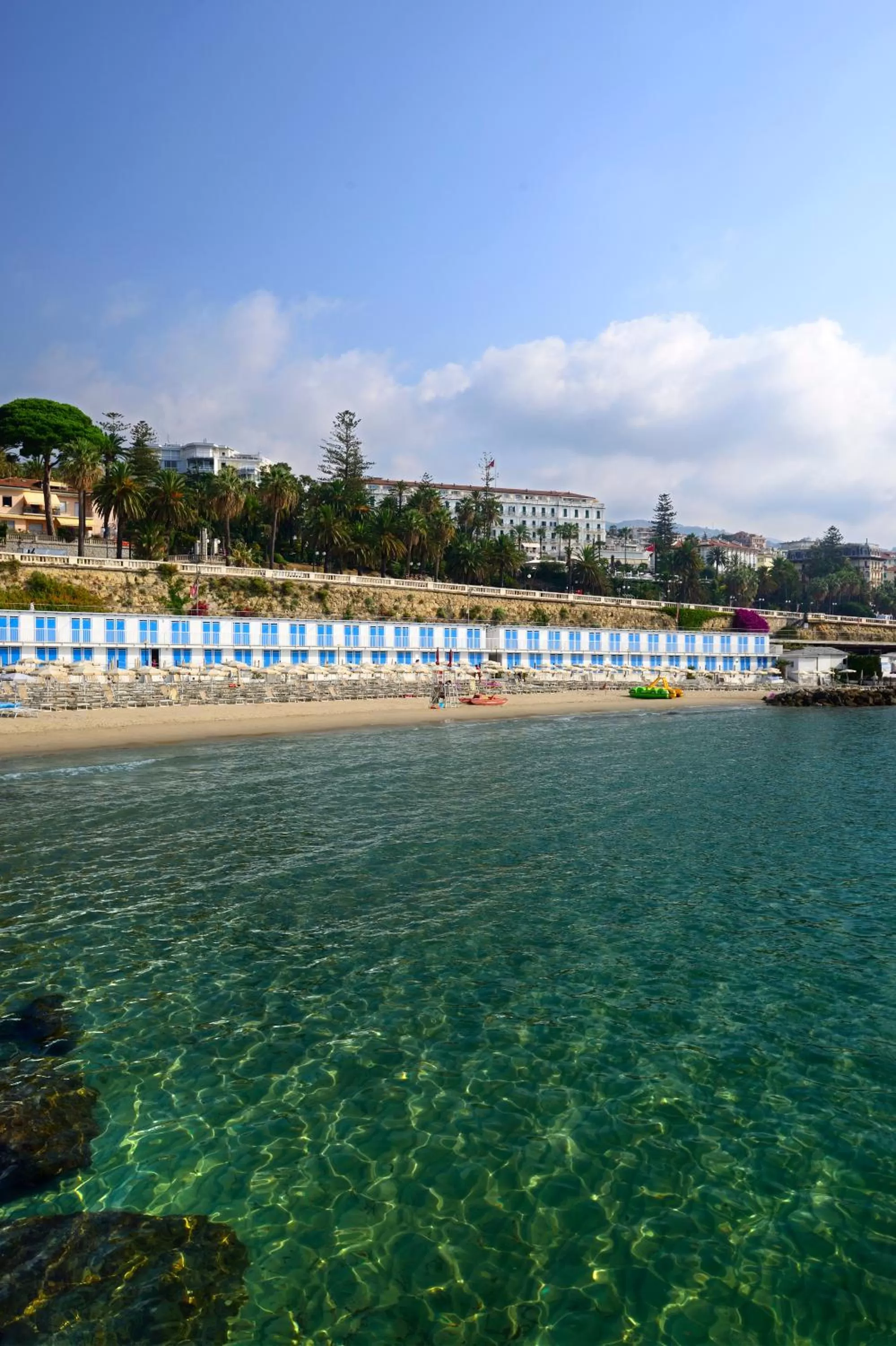 Beach in Royal Hotel Sanremo