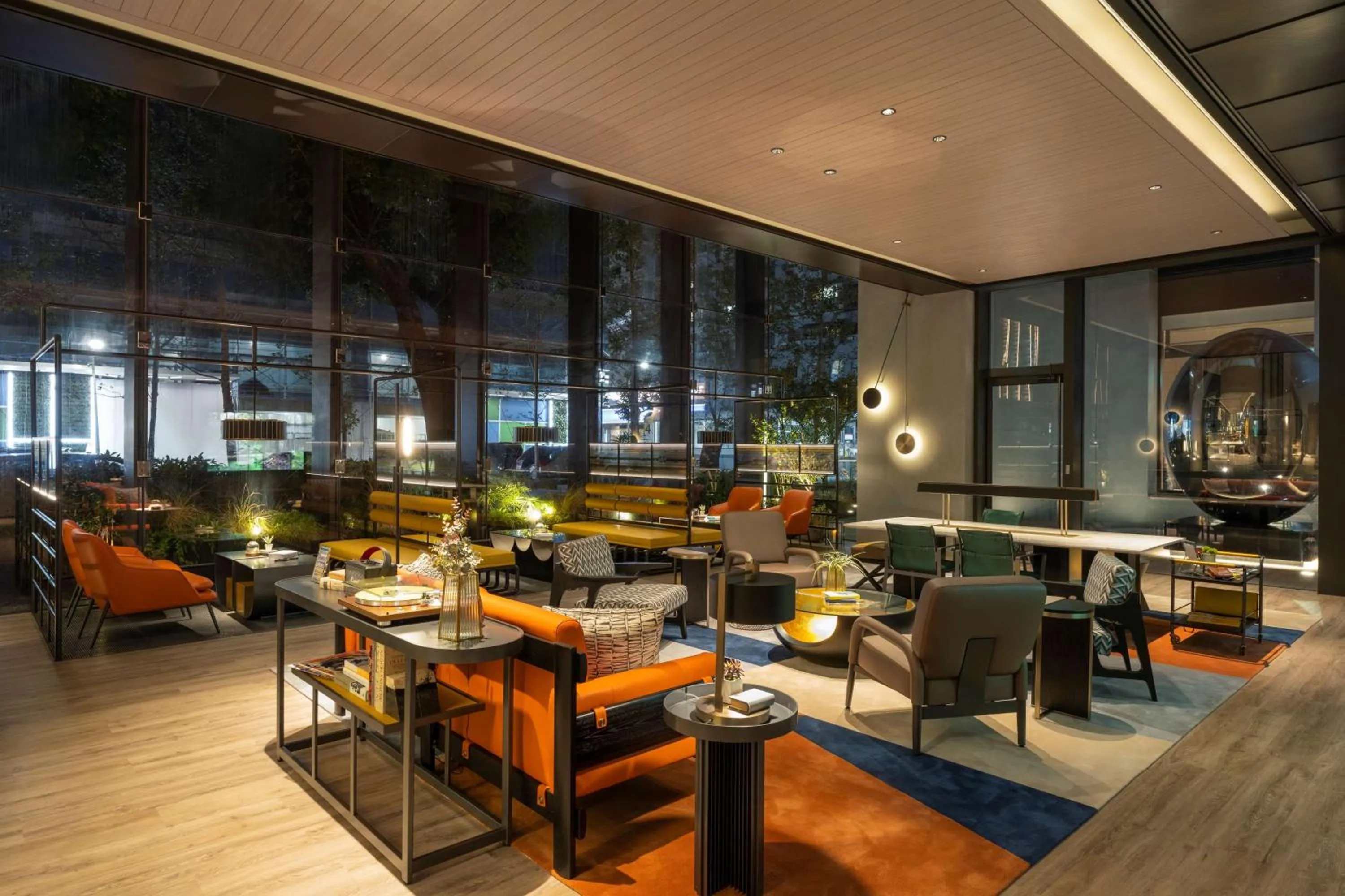 Lobby or reception in Hotel Resonance Taipei, Tapestry Collection by Hilton